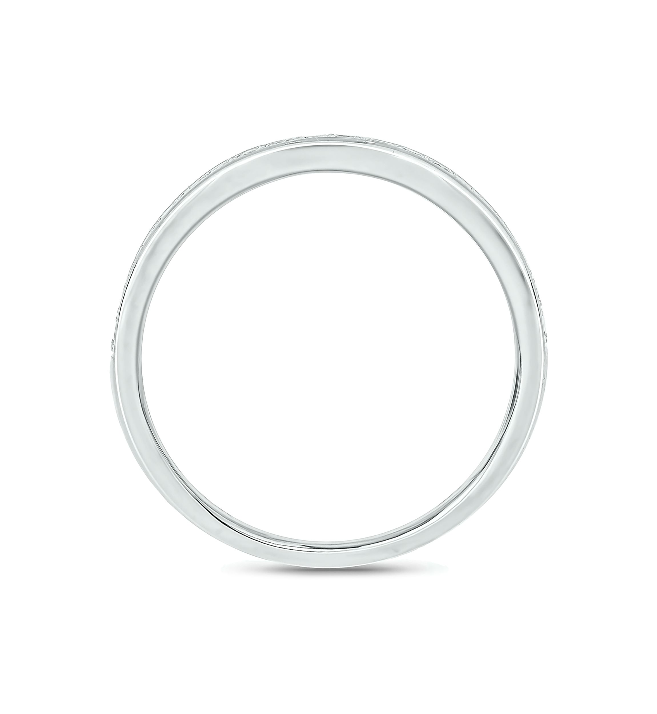 1/5 ct. t.w.  Diamond Anniversary Band Ring 14k White Gold