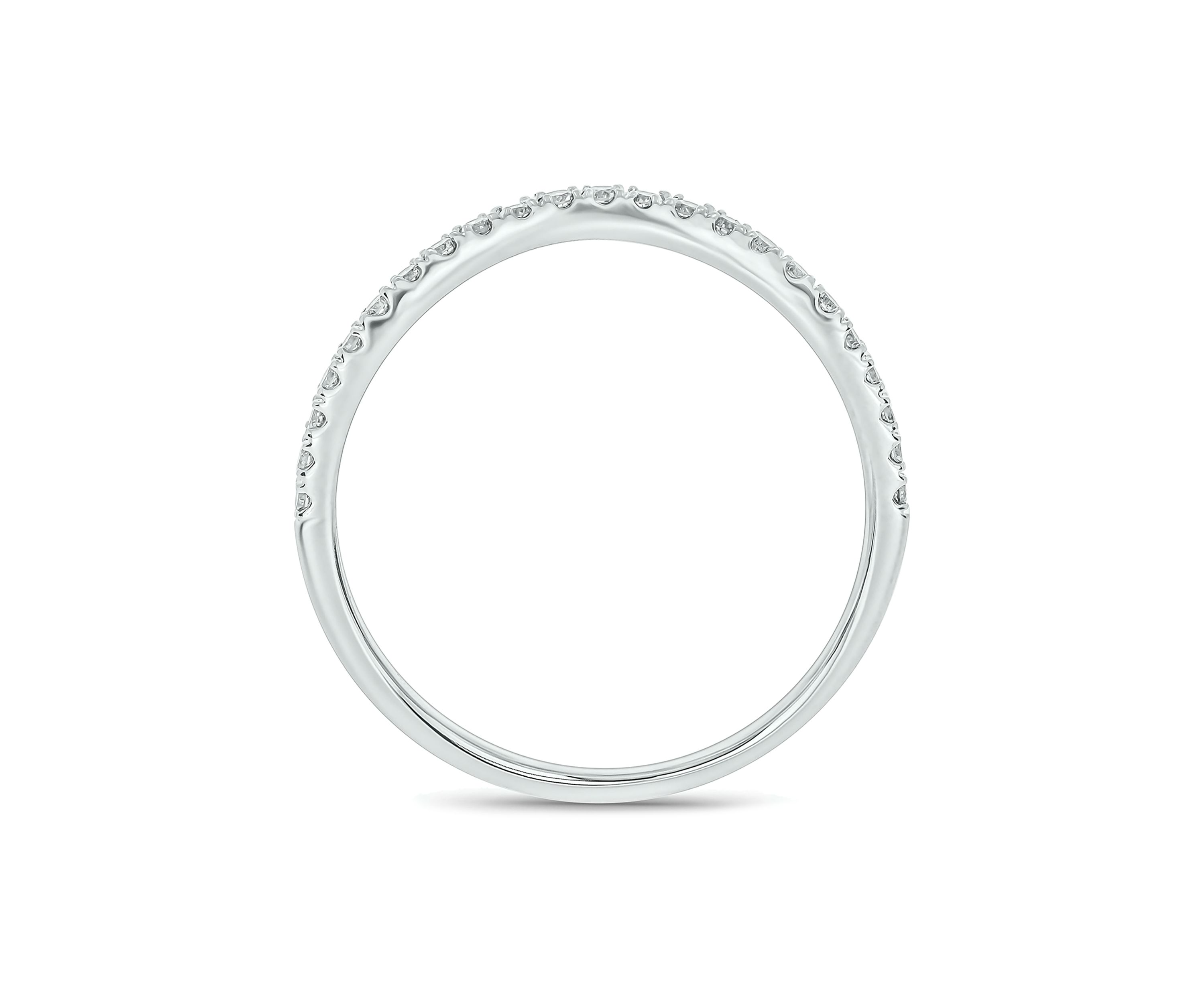 1/5 ct. t.w. Diamond Anniversary Band Ring 14k White Gold