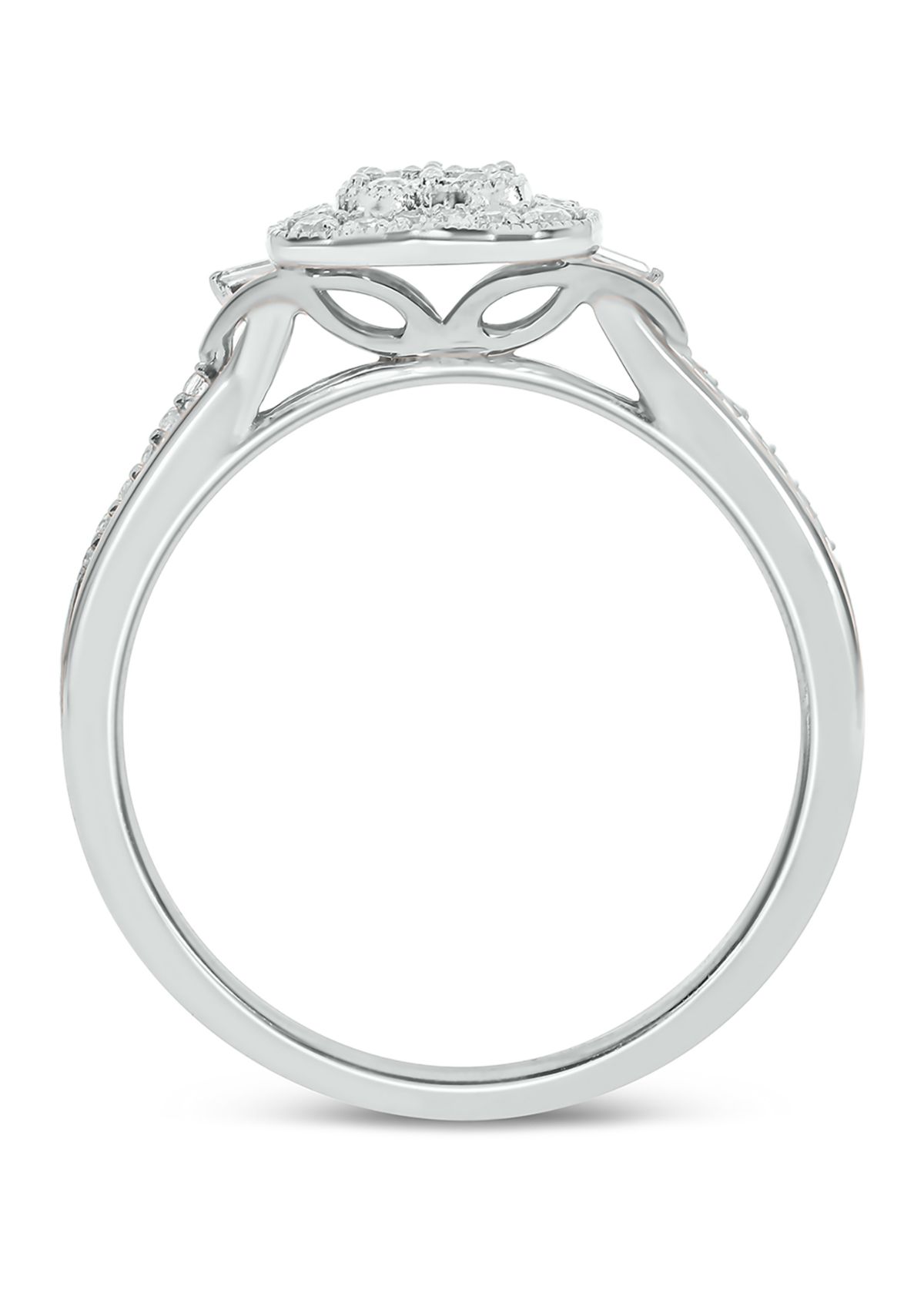 1/5 ct. t.w. Diamond Promise Ring in 10k White Gold