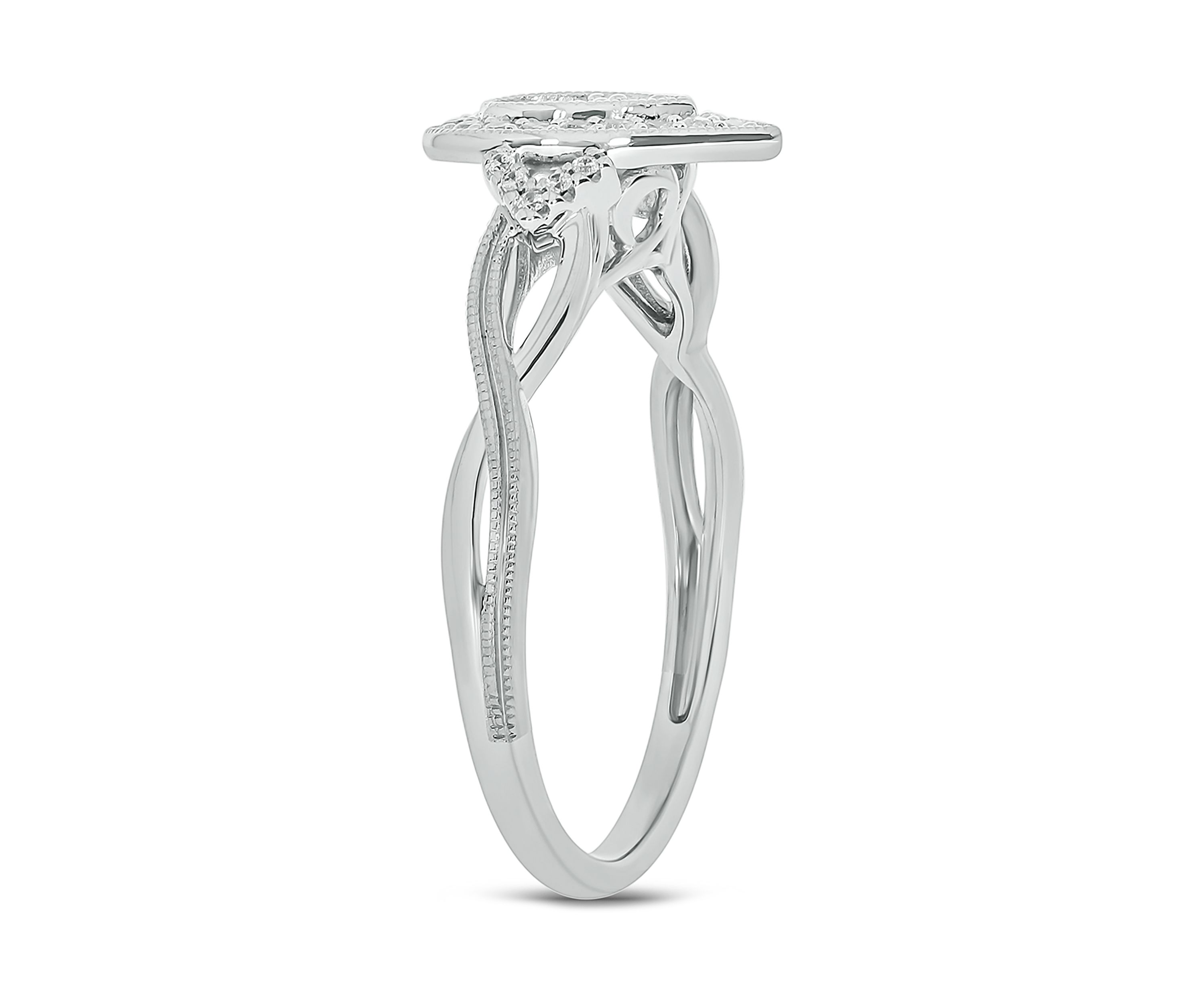 1/5 ct. t.w. Diamond Promise Ring in Sterling Silver