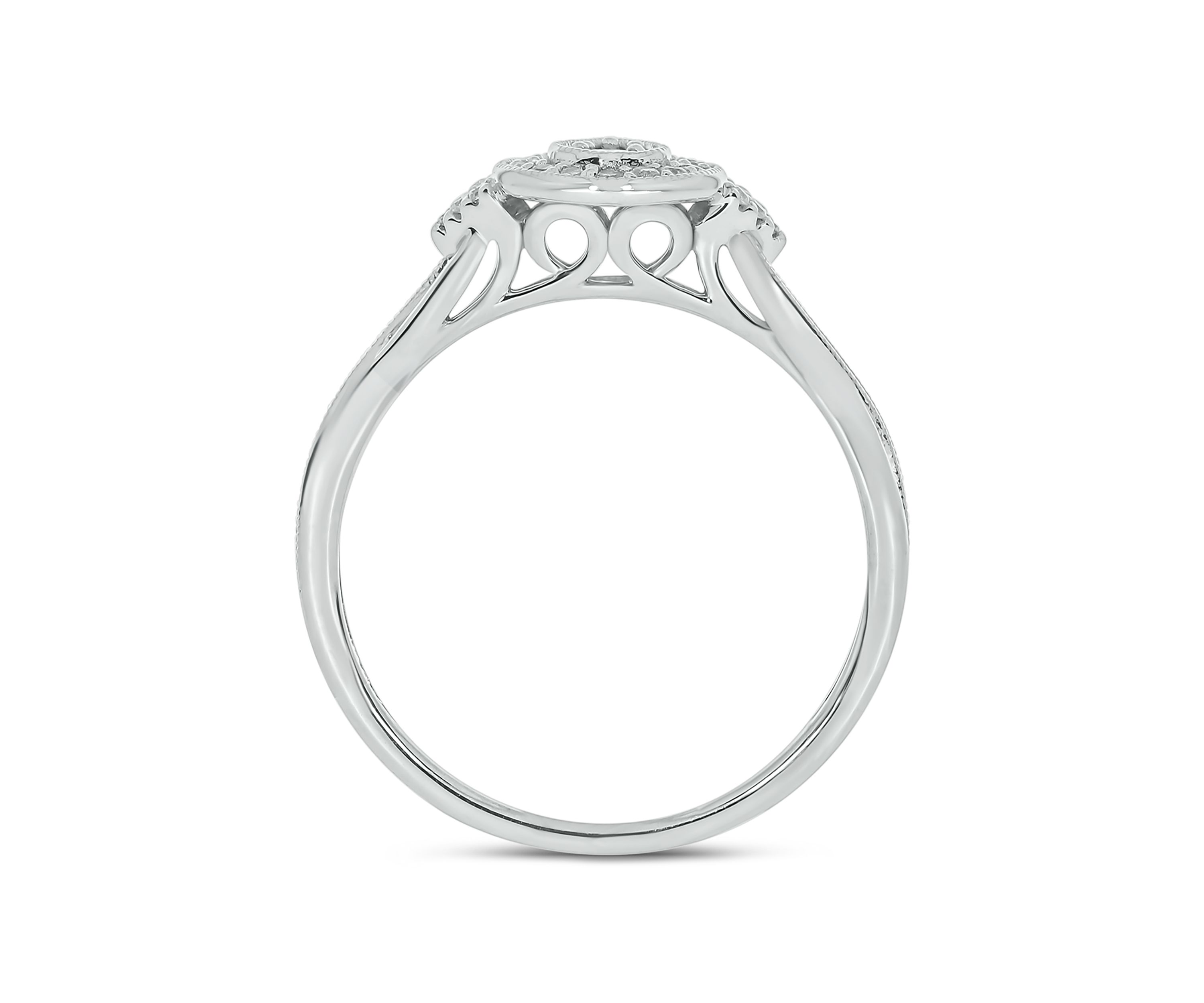 1/5 ct. t.w. Diamond Promise Ring in Sterling Silver