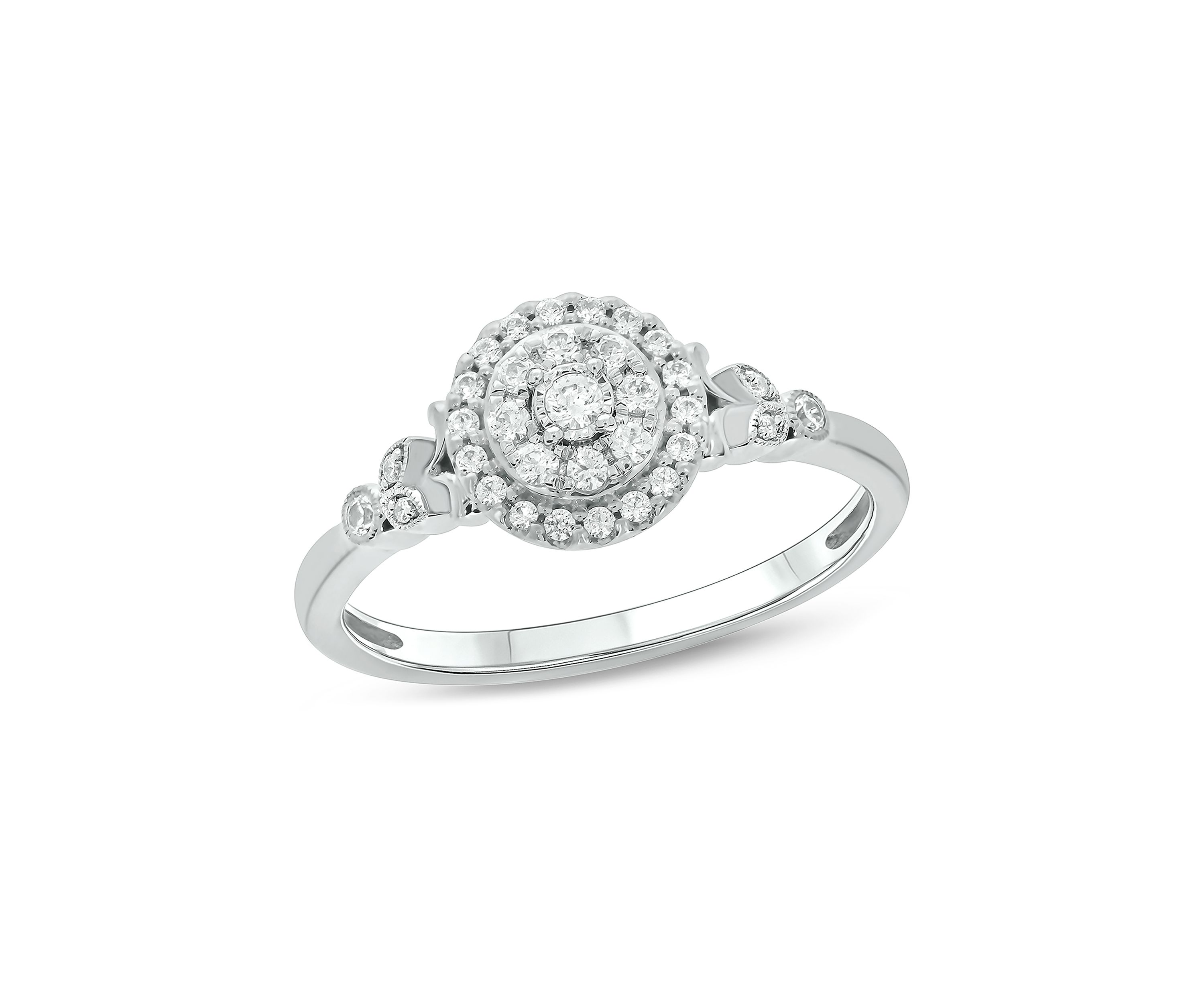 1/4 ct. t.w. Diamond Promise Ring 10kYellow Gold