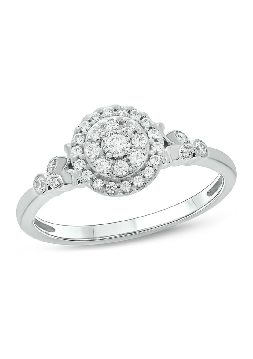 1/4 ct. t.w. Diamond Promise Ring 10kYellow Gold