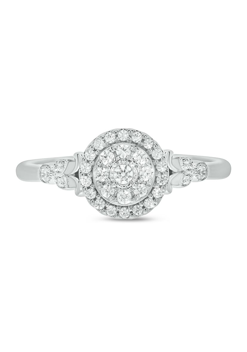 1/4 ct. t.w. Diamond Promise Ring 10kYellow Gold