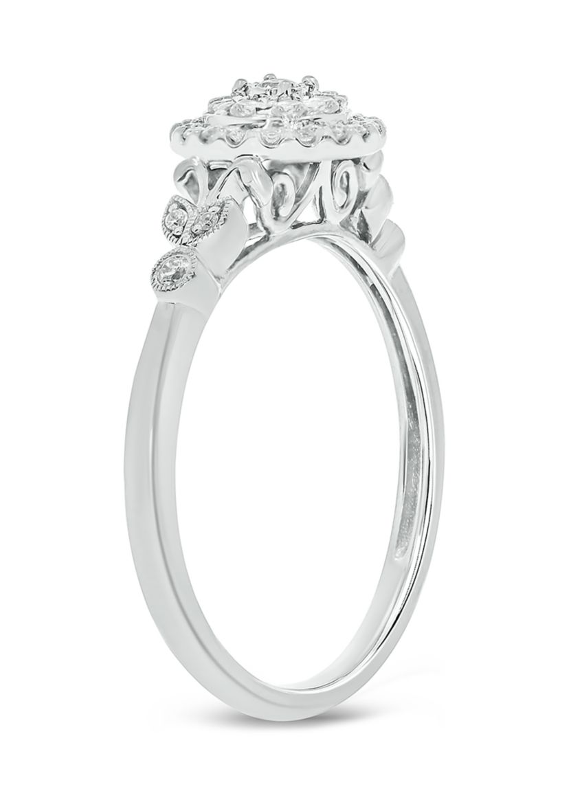 1/4 ct. t.w. Diamond Promise Ring 10kYellow Gold