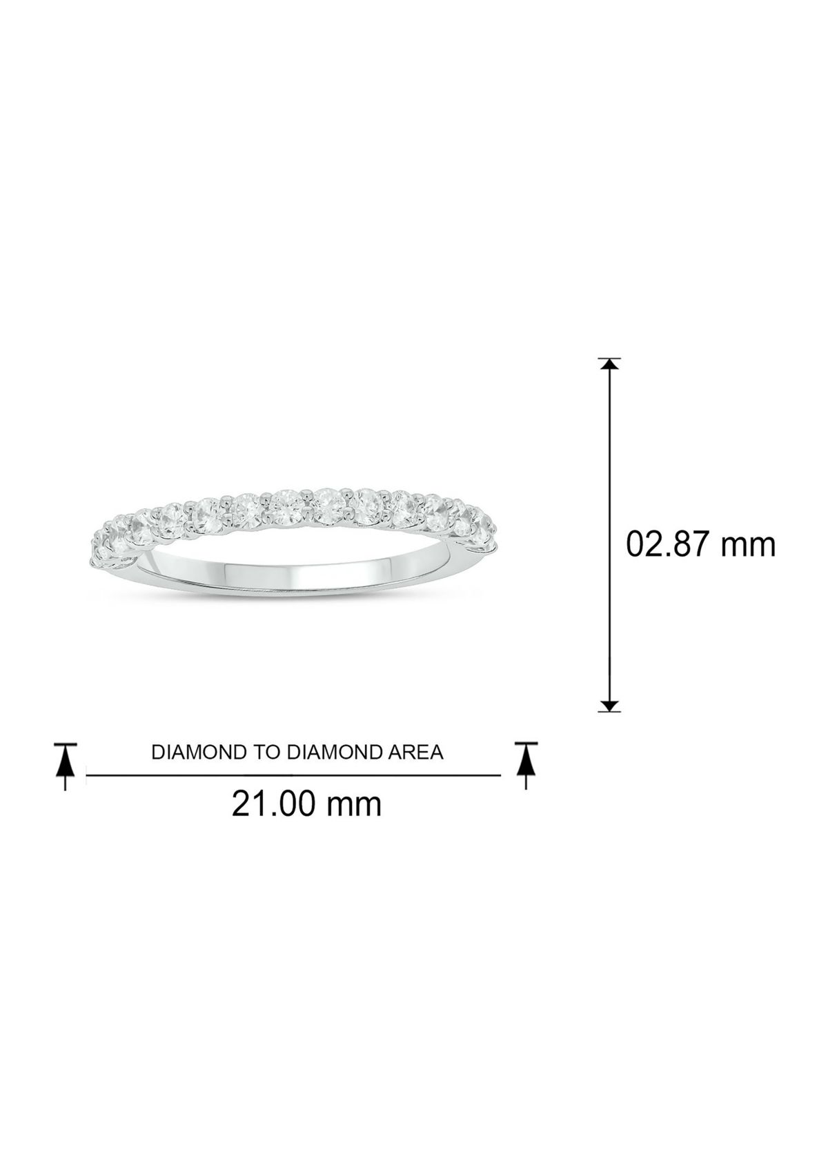 1/2 ct. t.w. Diamond Anniversary Band in 14K Gold