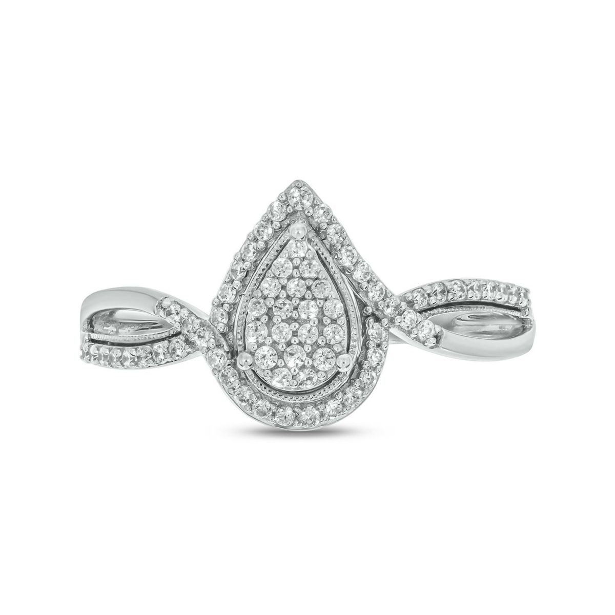 1/4 ct. t.w. Diamond Promise Ring In Sterling Silver