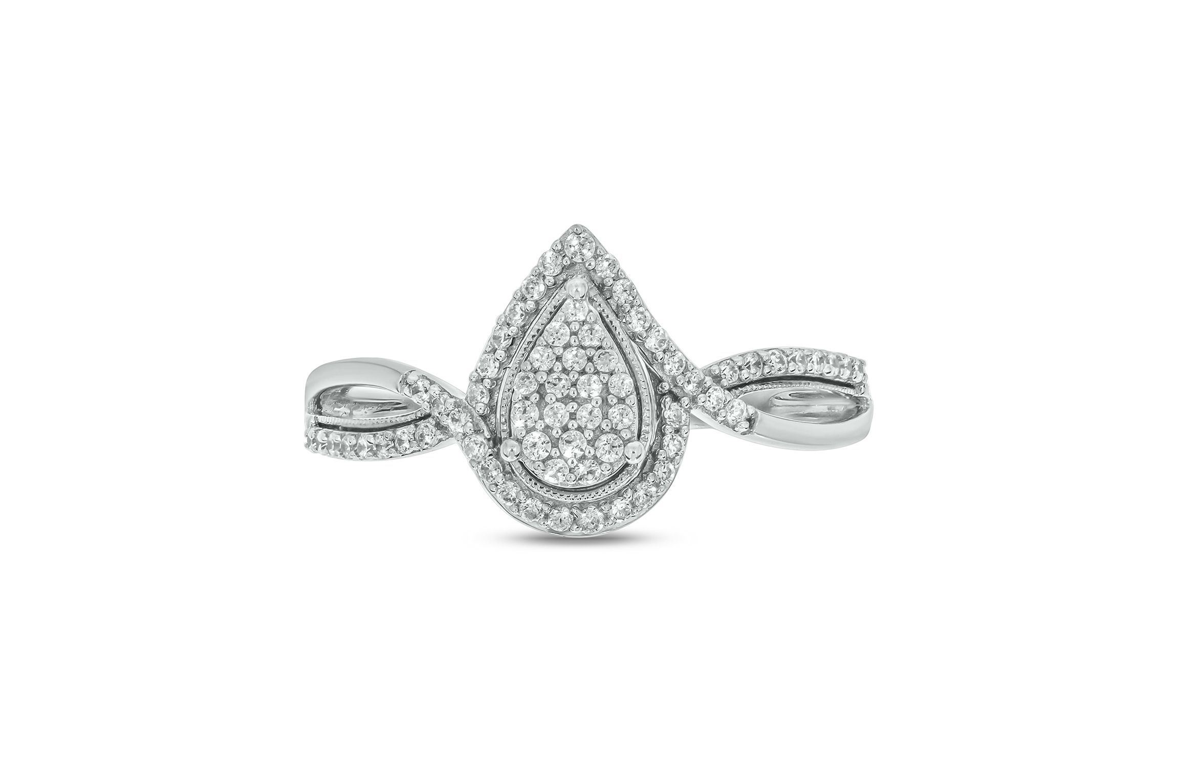 1/4 ct. t.w. Diamond Promise Ring In Sterling Silver