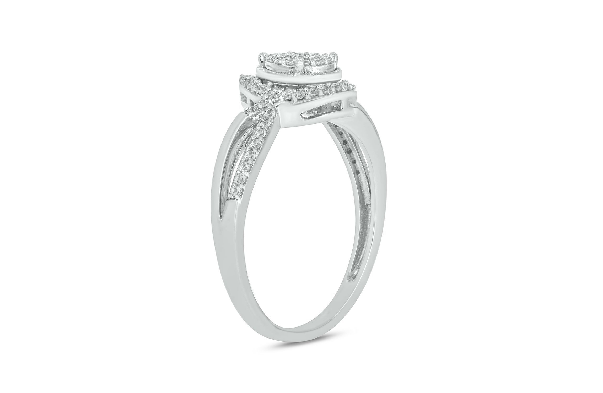 1/4 ct. t.w. Diamond Promise Ring In Sterling Silver
