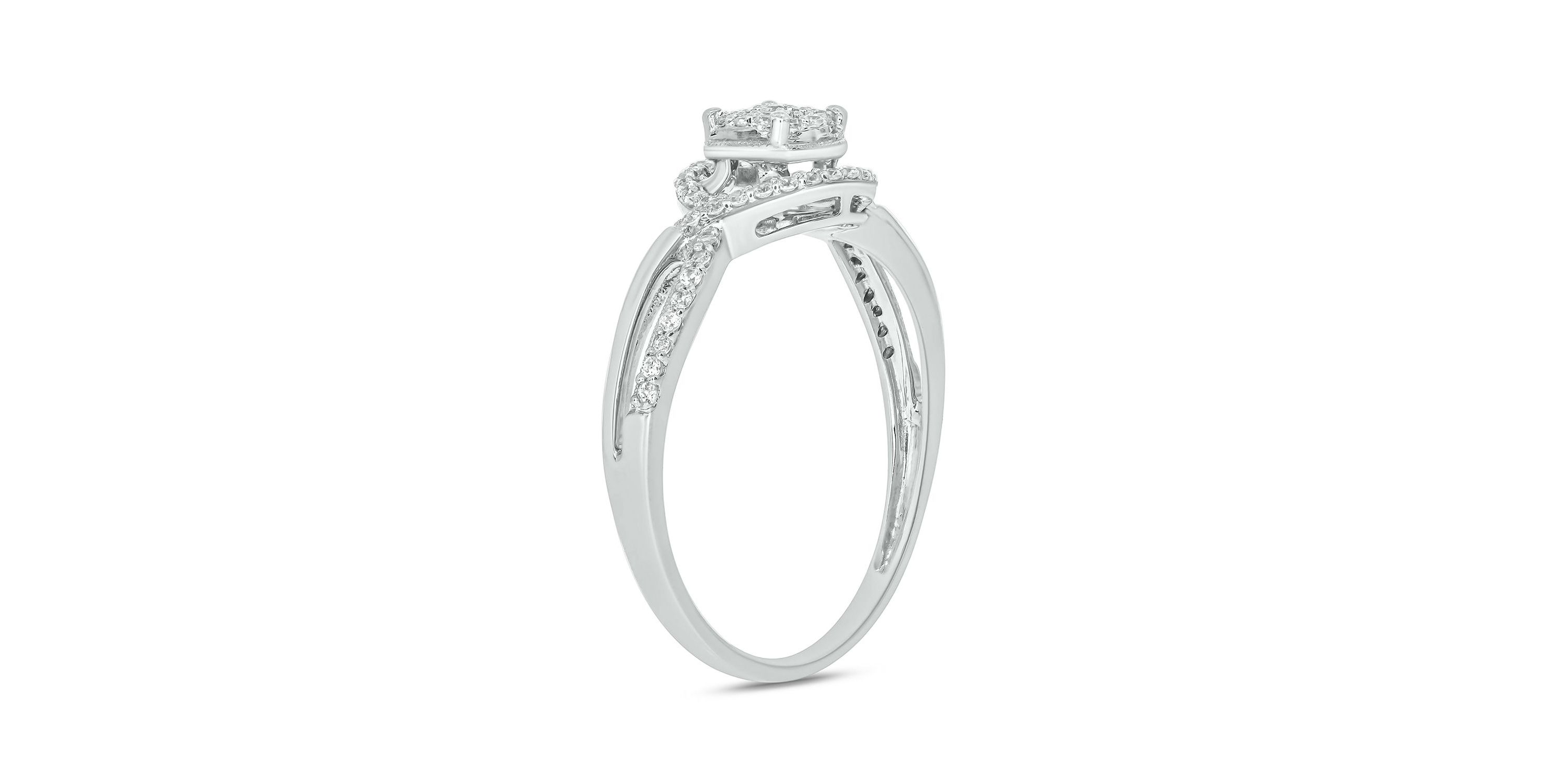 1/4 ct. t.w. Diamond Promise Ring In Sterling Silver