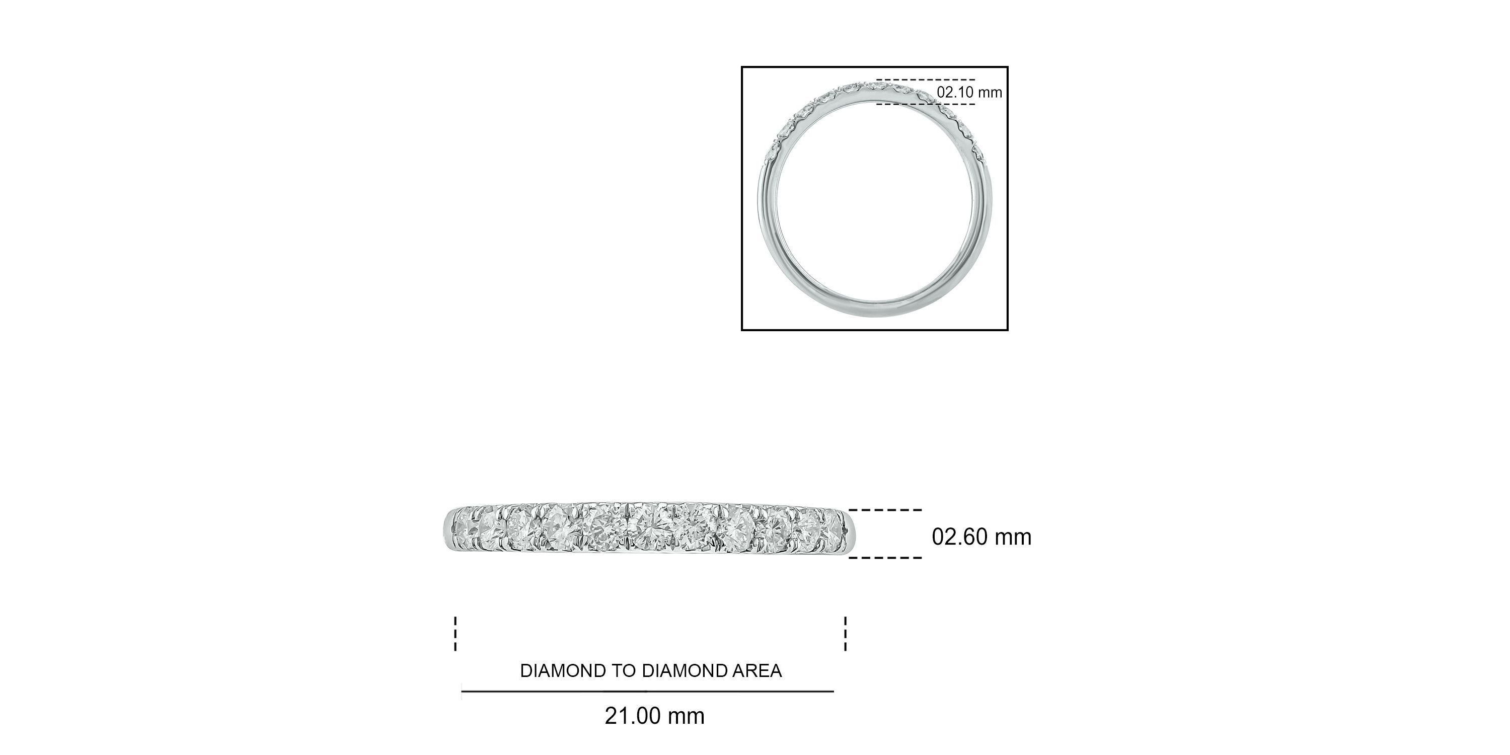 1/2 ct. t.w. Diamond Anniversary Band in 14K Gold