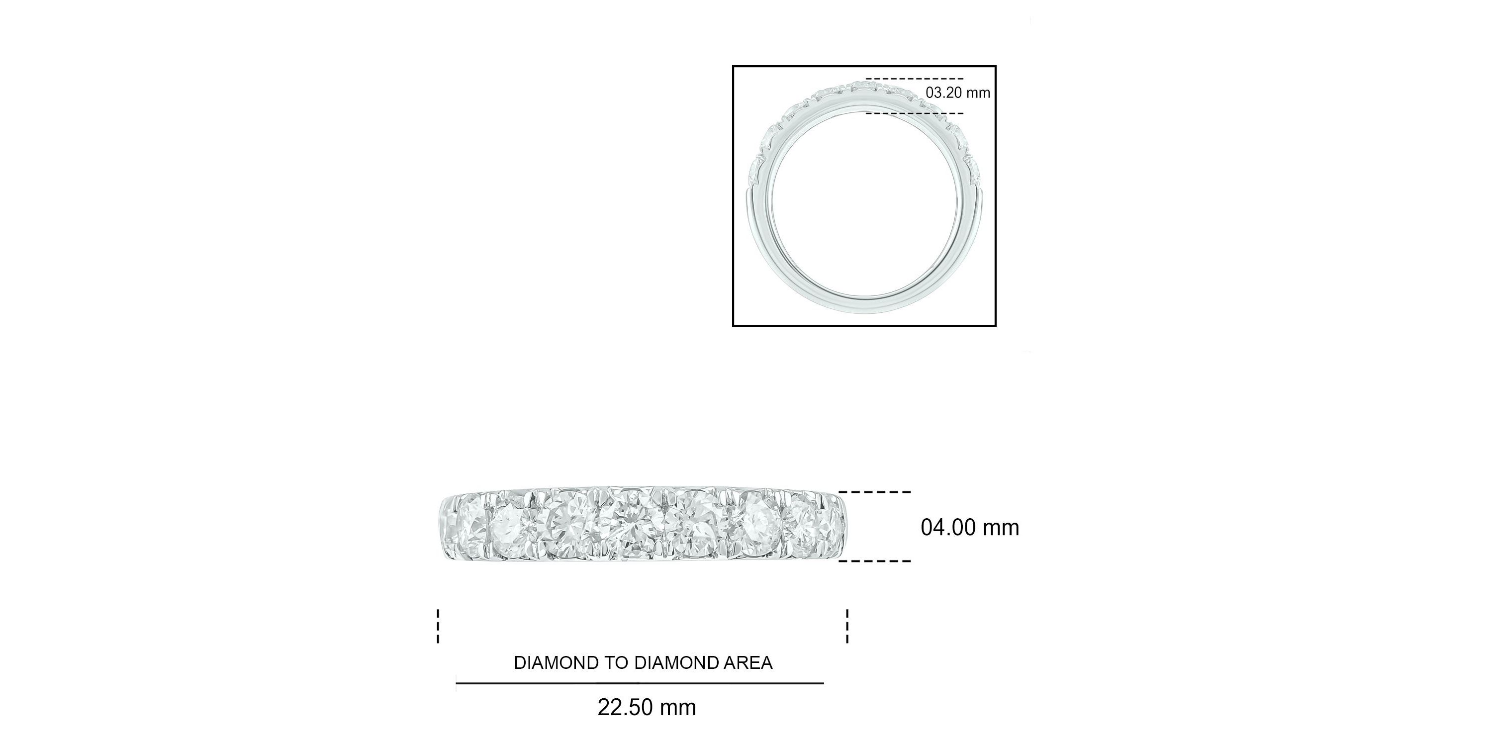 3/4 ct. t.w. Diamond Anniversary Band in 14K Gold