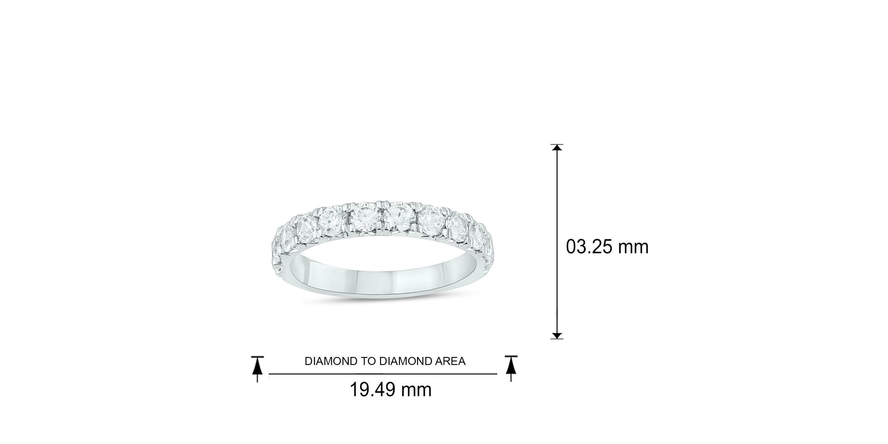 3/4 ct. t.w. Diamond Anniversary Band in 14K Gold