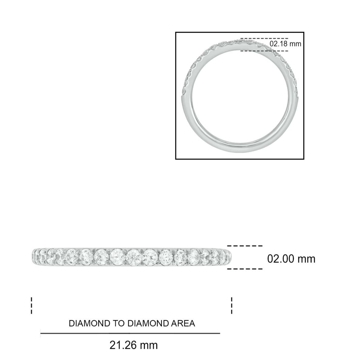 1/3 ct. t.w. Diamond Anniversary Band in 14K Gold