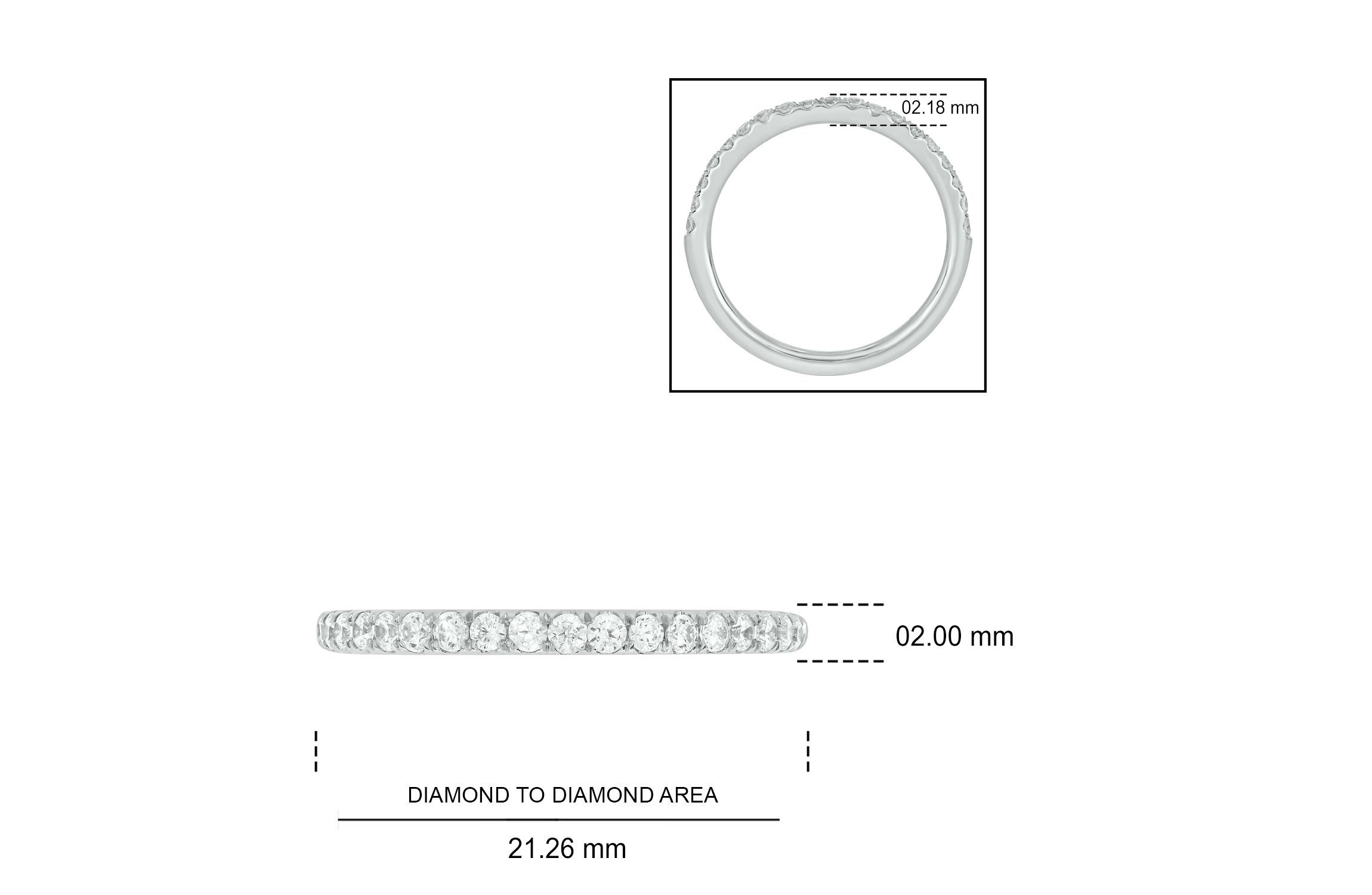 1/3 ct. t.w. Diamond Anniversary Band in 14K Gold