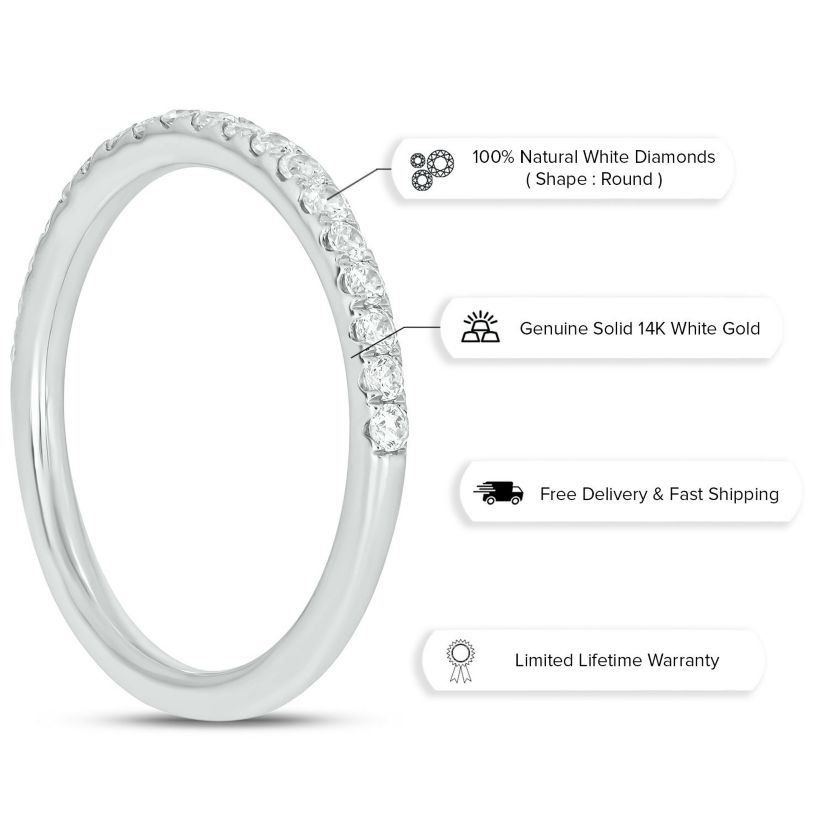 1/3 ct. t.w. Diamond Anniversary Band in 14K Gold
