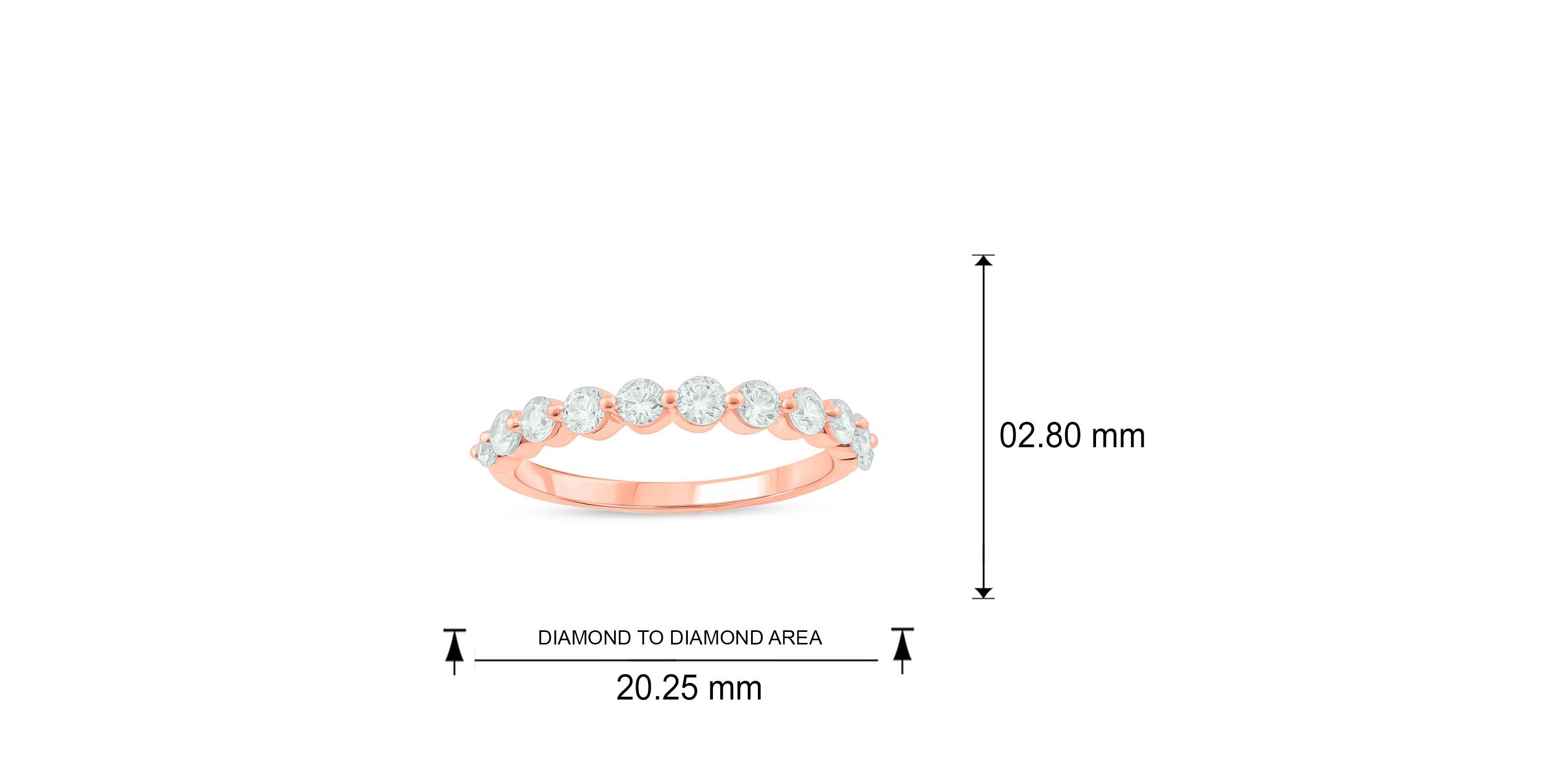 3/4 ct. t.w. Diamond Anniversary Band in 14K Gold