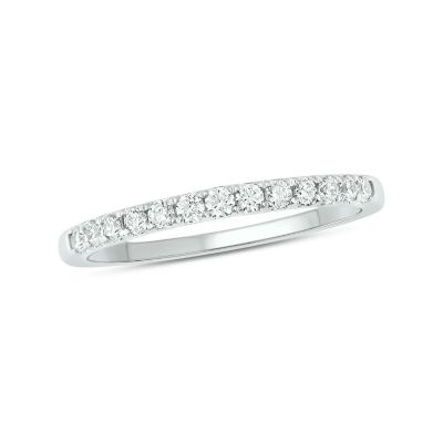 Belk & Co 1/3 ct. t.w. Diamond Anniversary Band in 14K Rose Gold, White, 6