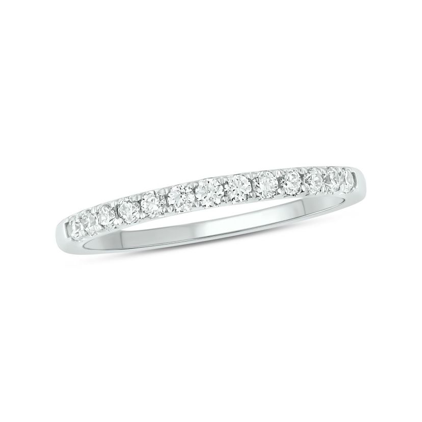 1/3 ct. t.w. Diamond Anniversary Band in 14K Rose Gold