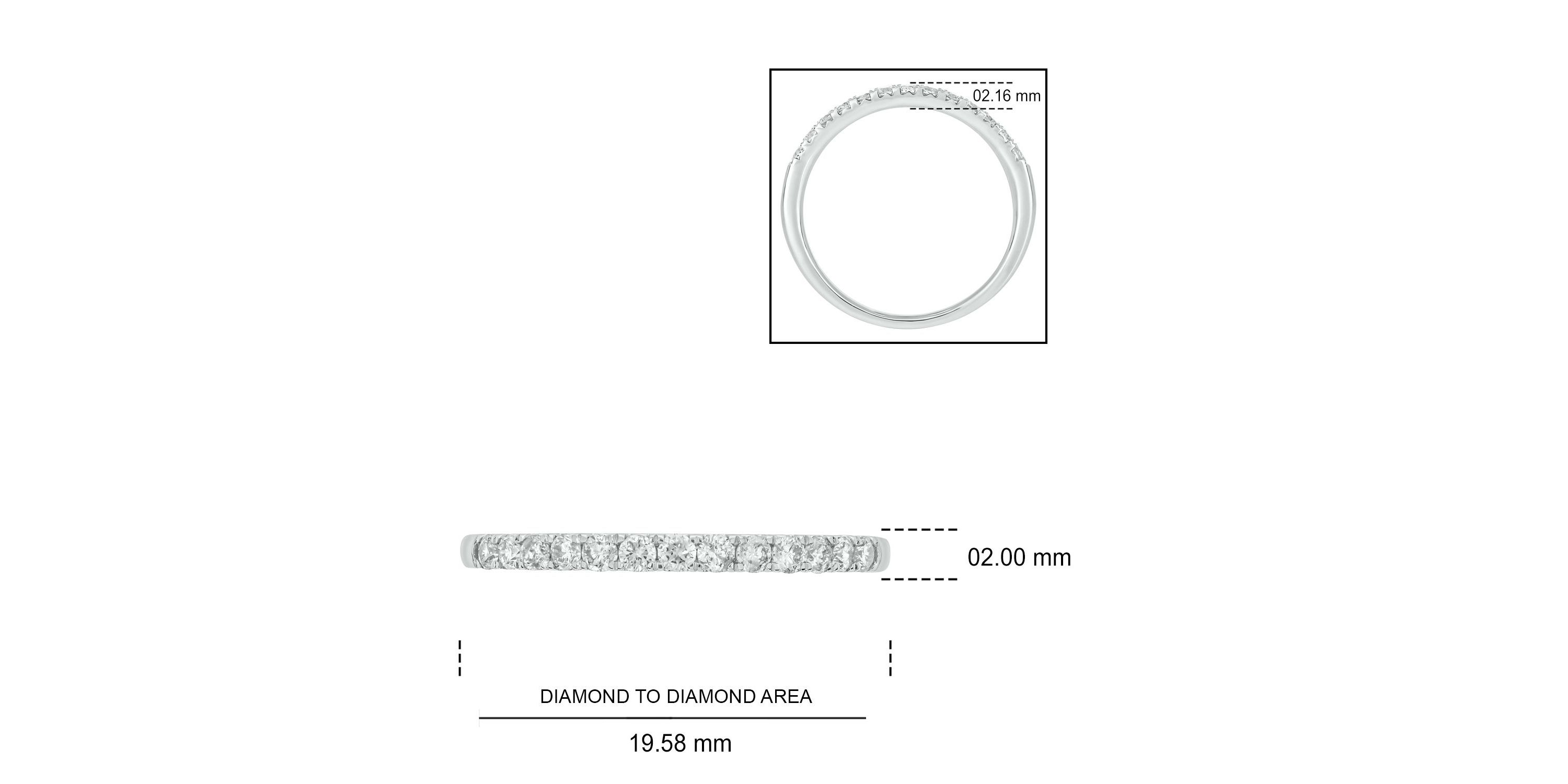 1/3 ct. t.w. Diamond Anniversary Band in 14K Rose Gold