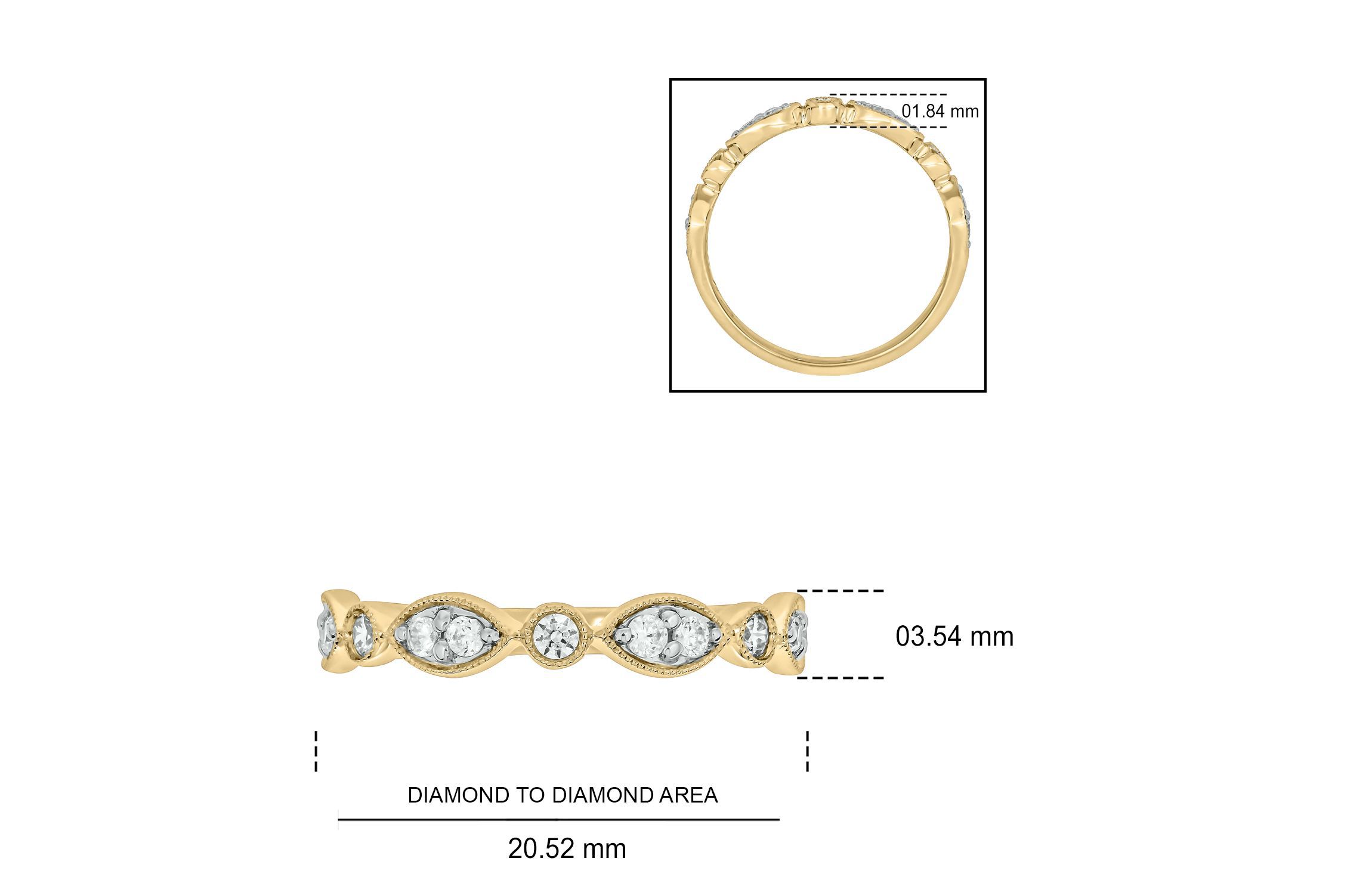 1/4 ct. t.w. Diamond Anniversary Band in 10K Gold
