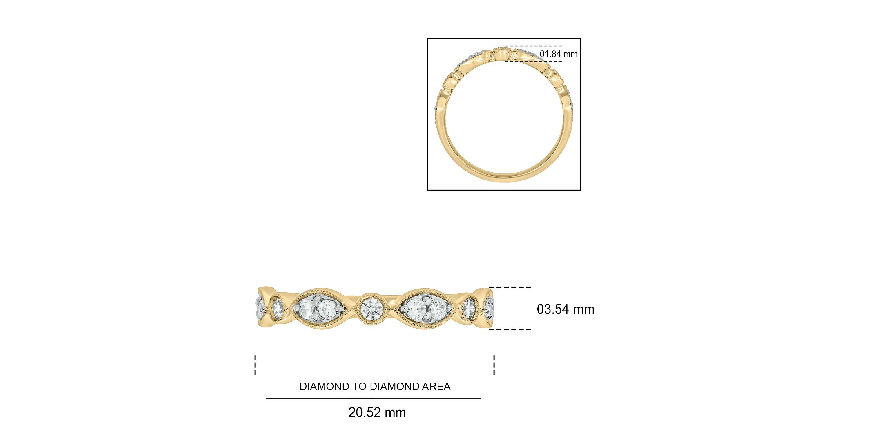 1/4 ct. t.w. Diamond Anniversary Band in 10K Gold