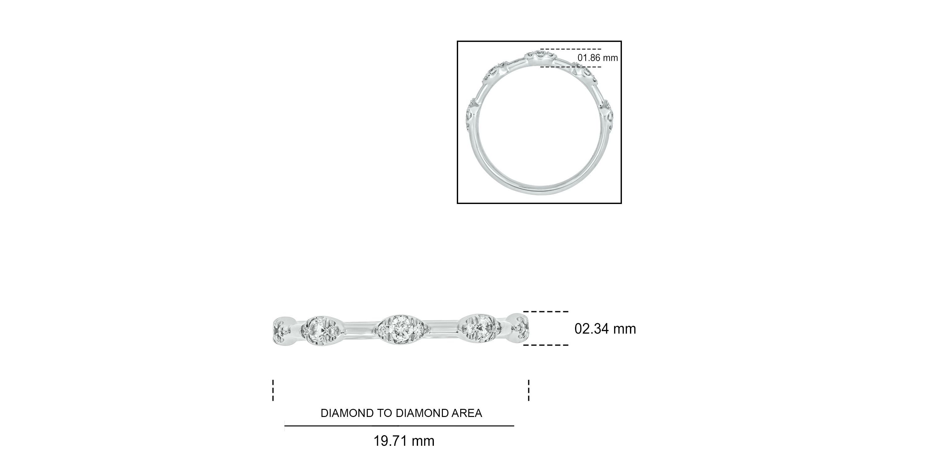 1/6 ct. t.w. Diamond Anniversary Band in 10K Gold
