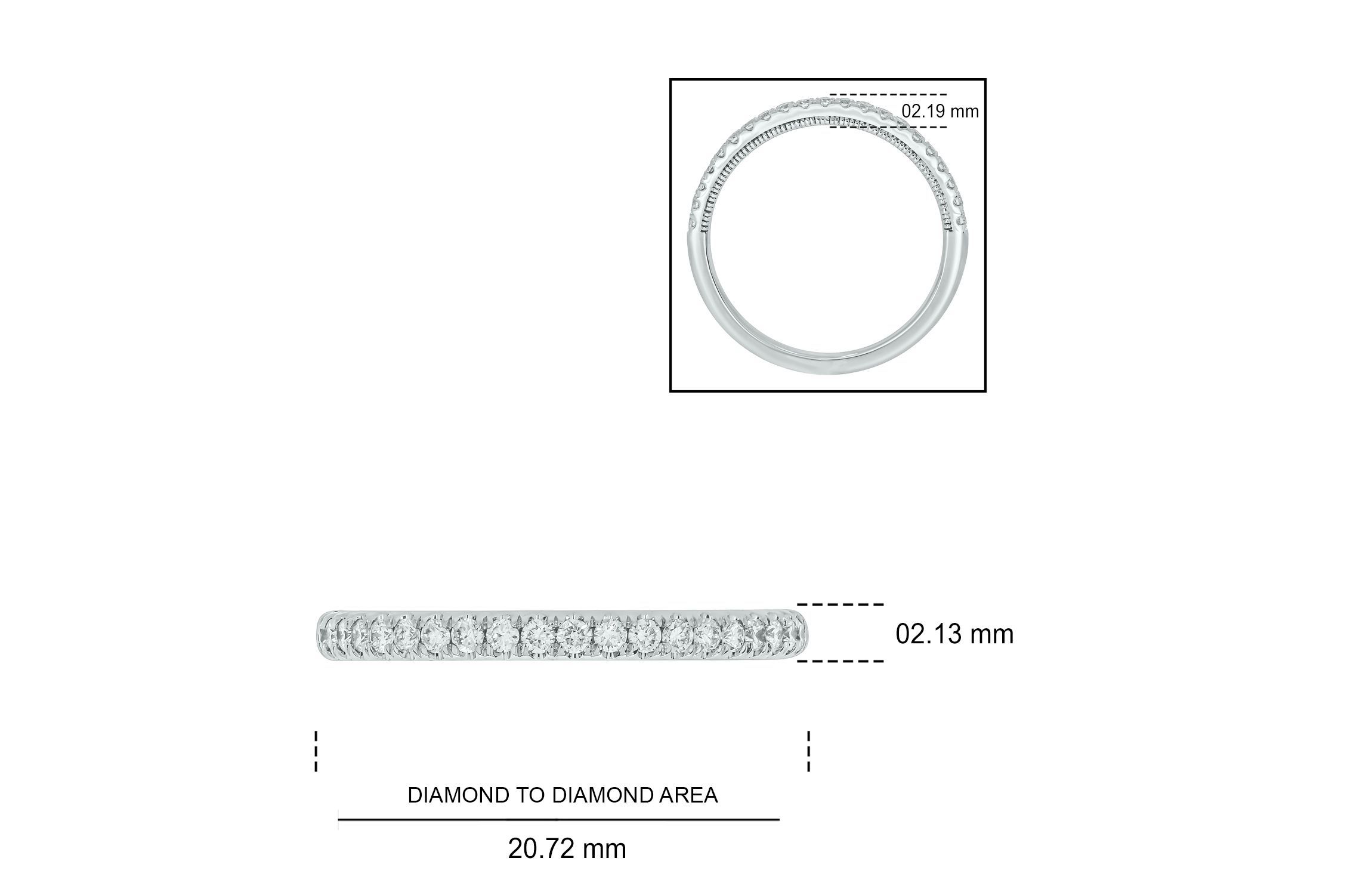 1/4 ct. t.w. Diamond Anniversary Band in 10K Gold