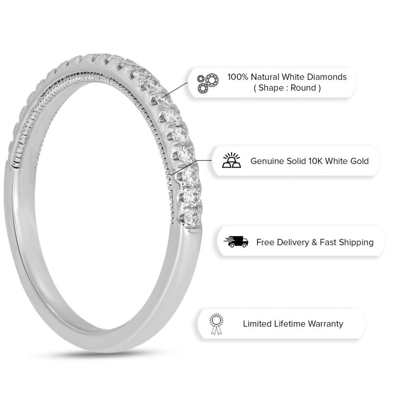 1/4 ct. t.w. Diamond Anniversary Band in 10K Gold