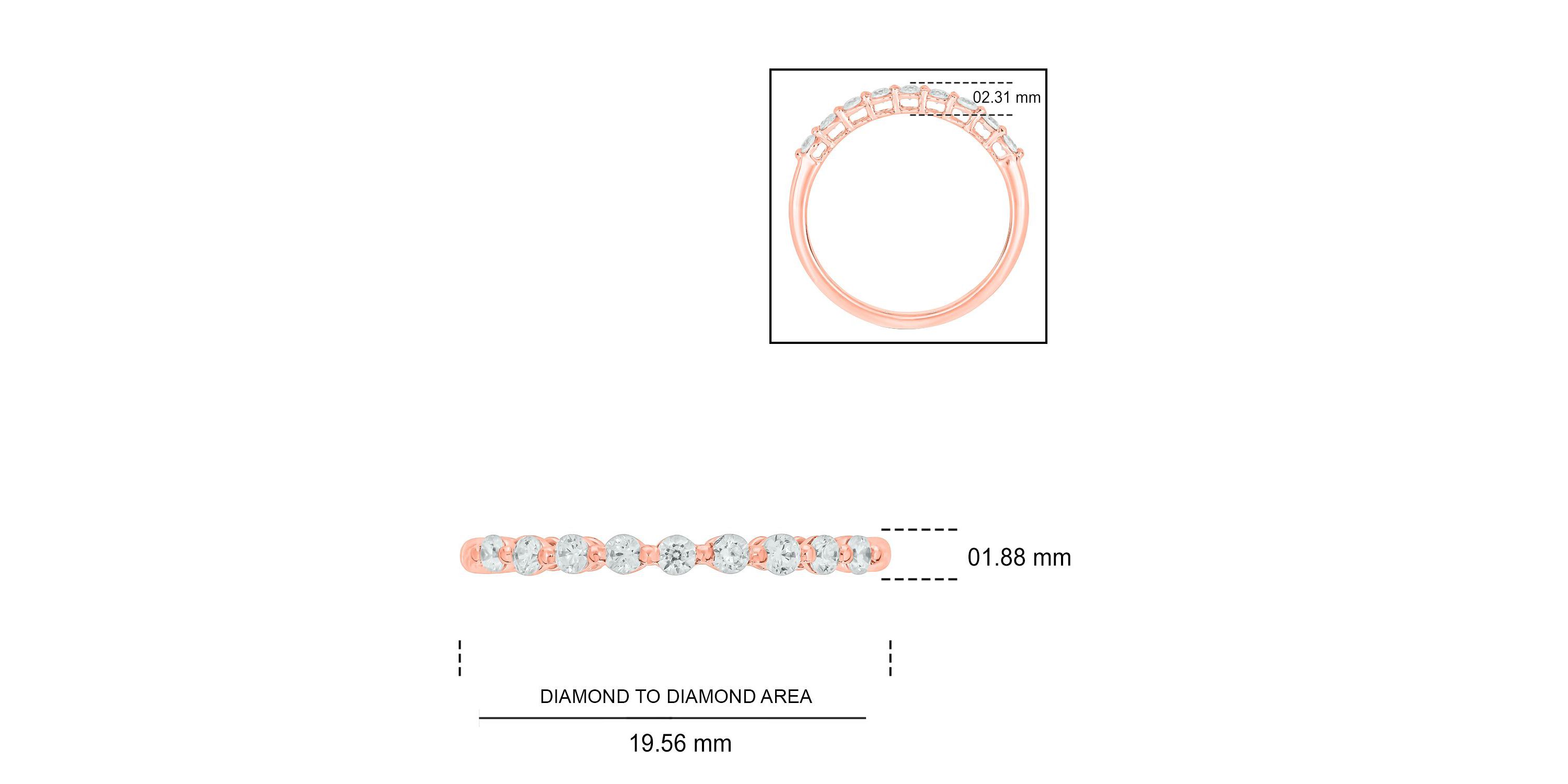 1/4 ct. t.w. Diamond Anniversary Band in 10K Gold