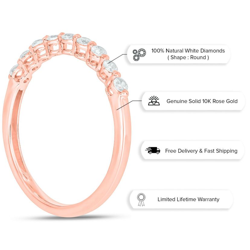 1/4 ct. t.w. Diamond Anniversary Band in 10K Gold