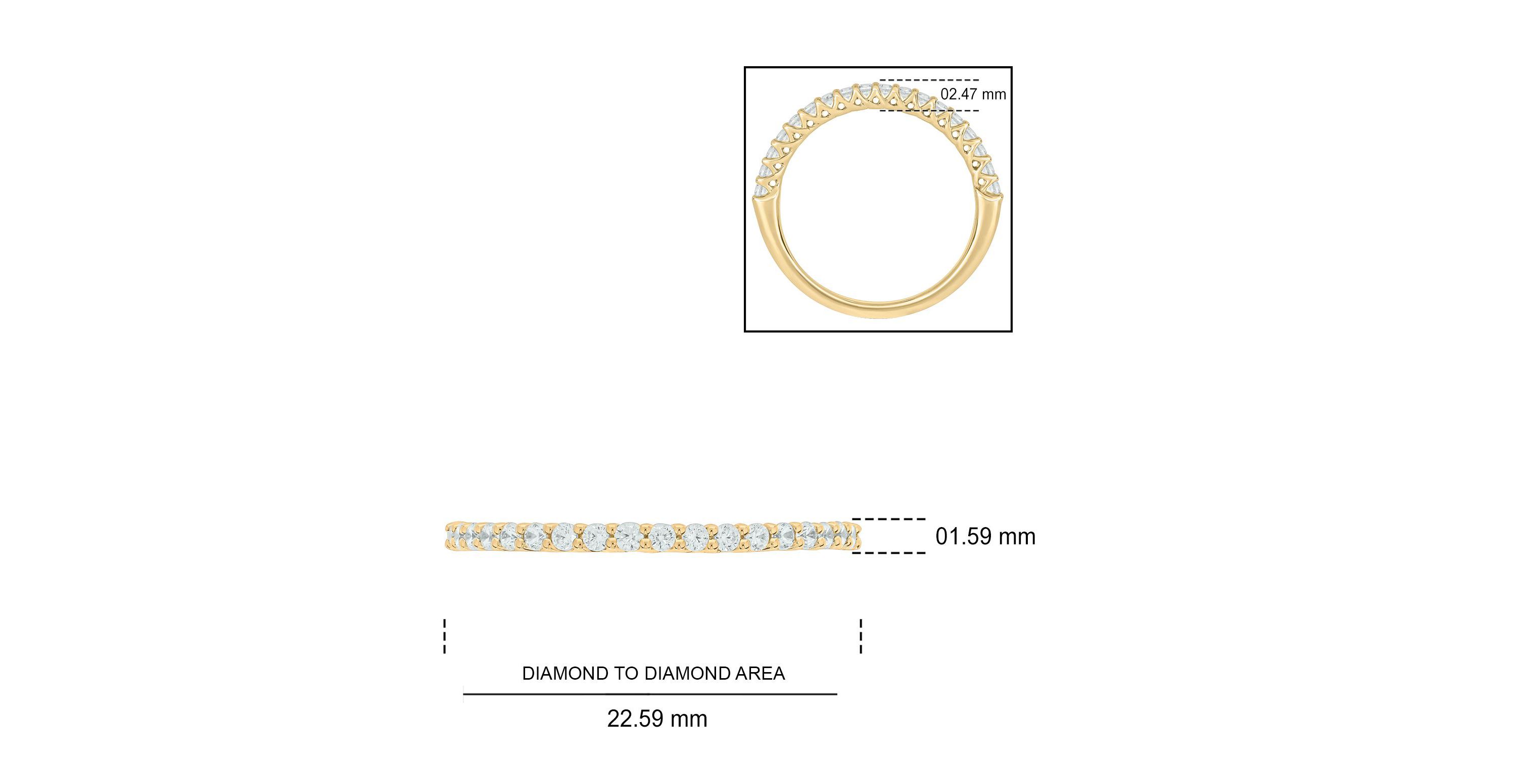1/4 ct. t.w. Diamond Anniversary Band in 10K Gold