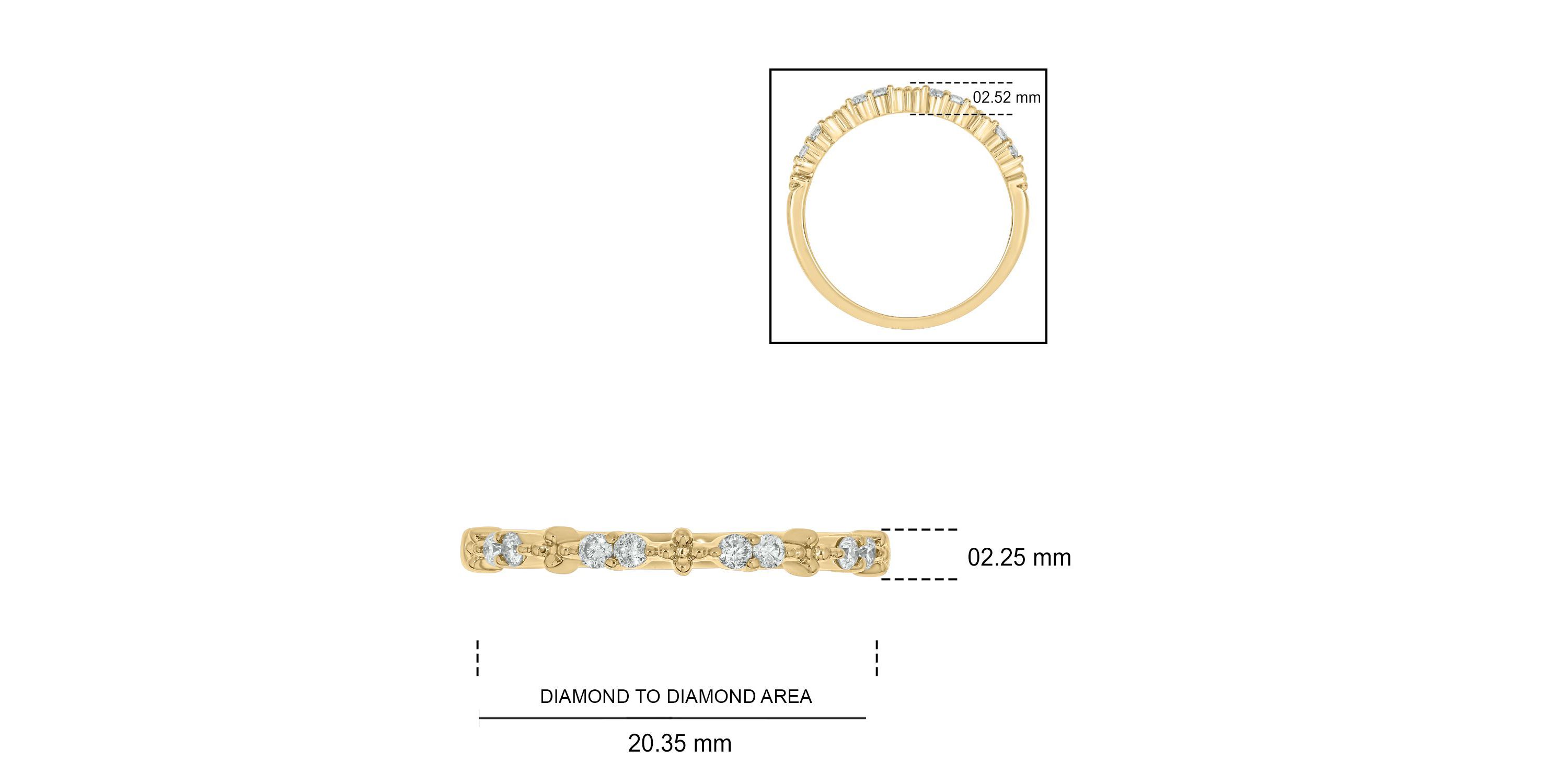 1/6 ct. t.w. Diamond Anniversary Band in 10K Gold