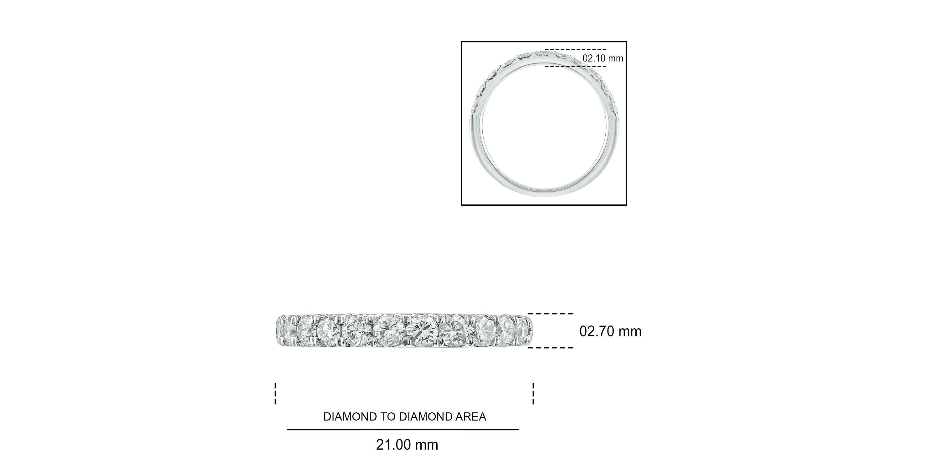 3/4 ct. t.w. Diamond Anniversary Band in 14K Gold