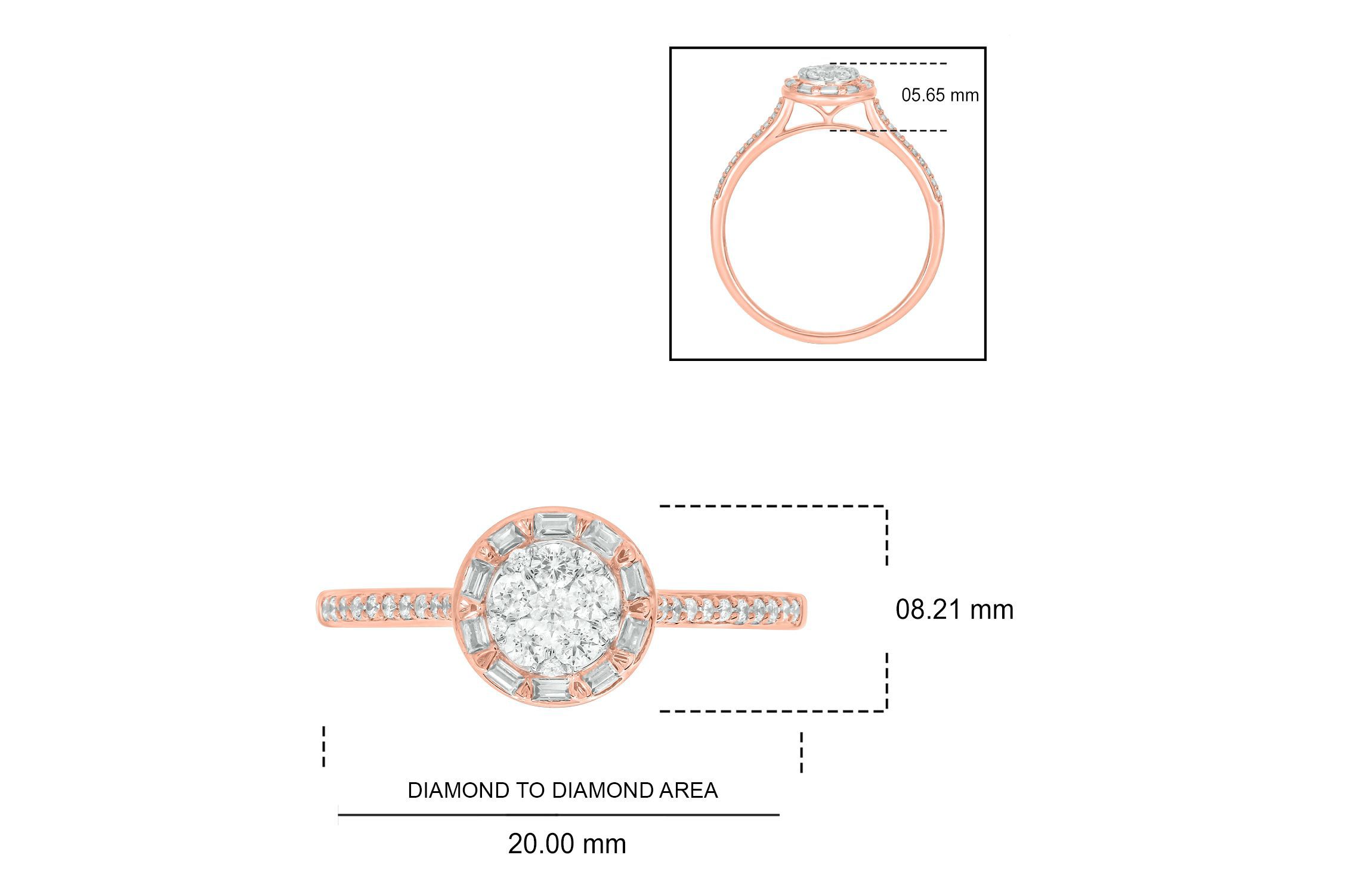 1/3 ct. t.w. Diamond Engagement Ring In 10K Gold