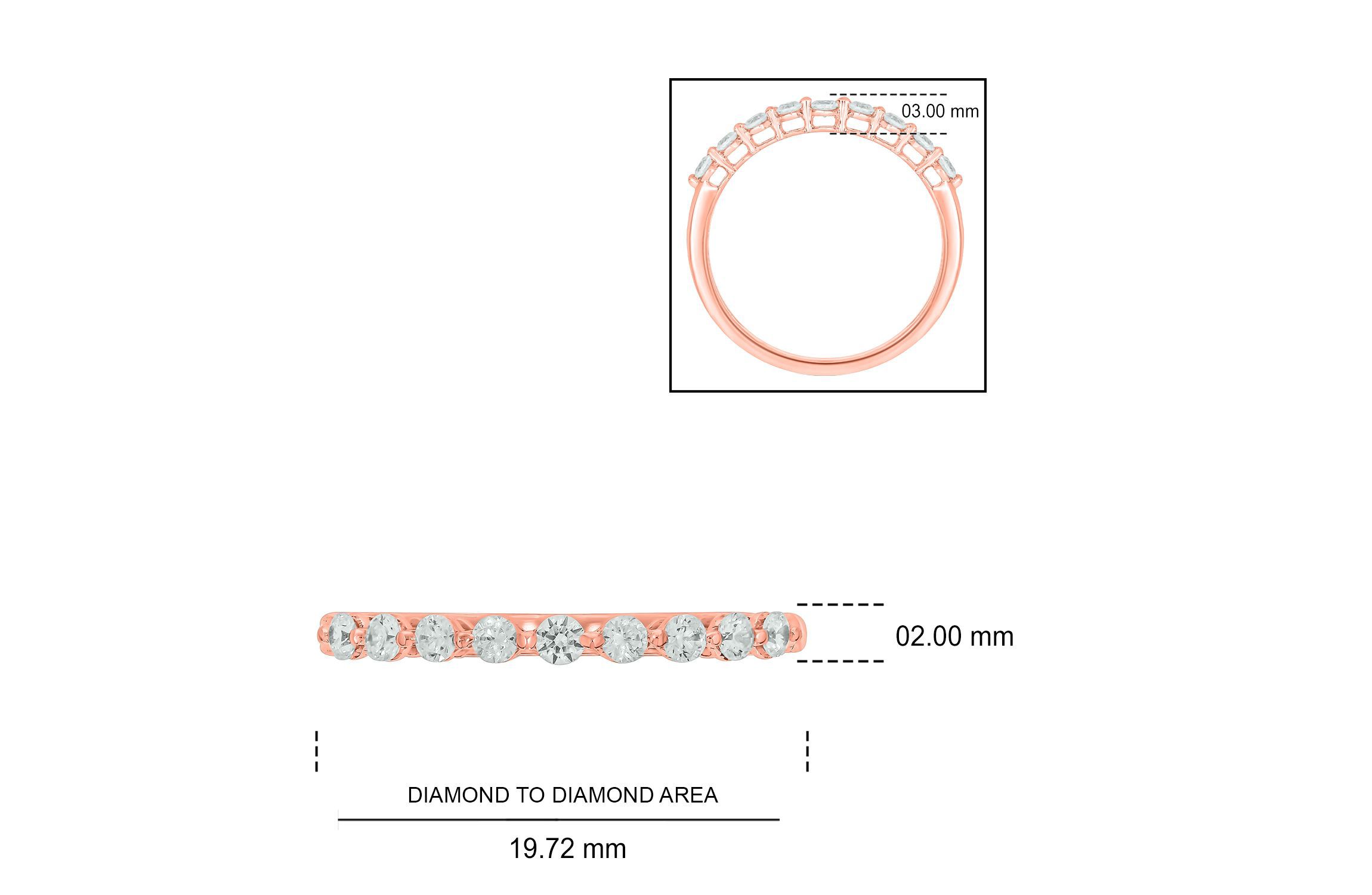 1/3 ct. t.w. Diamond Anniversary Band in 14K Gold