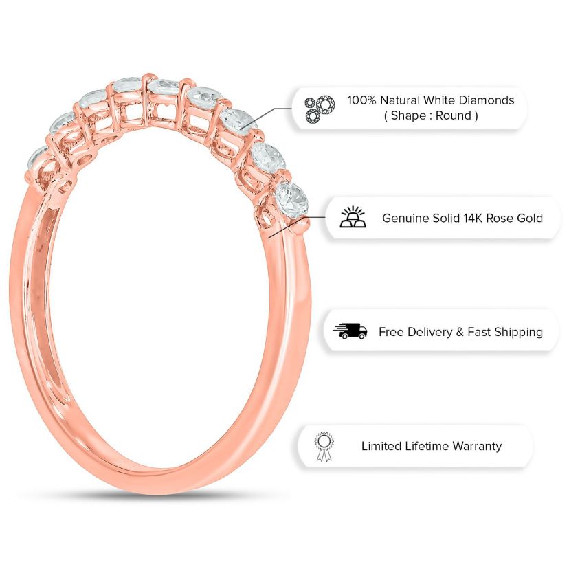 1/3 ct. t.w. Diamond Anniversary Band in 14K Gold