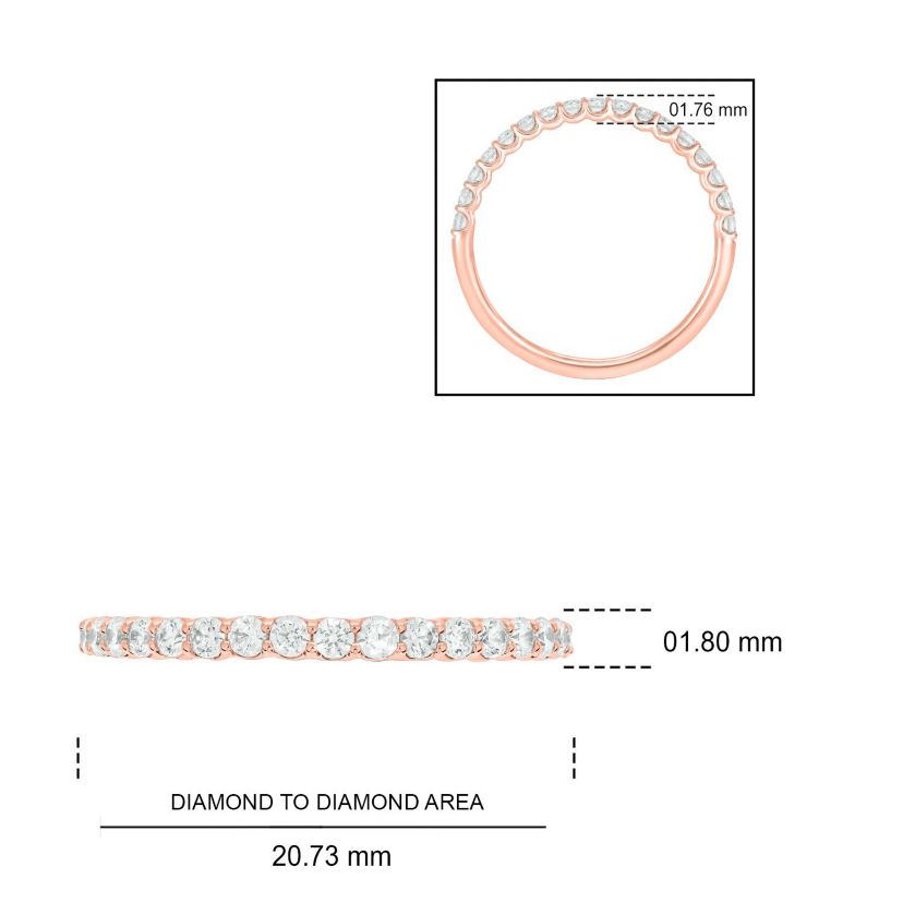 1/3 ct. t.w. Diamond Anniversary Band in 14K Gold