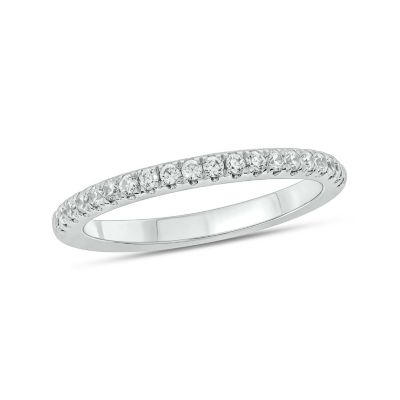 Belk & Co 1/4 ct. t.w. Diamond Anniversary Band in 10K Gold, White, 7 -  0686557607949