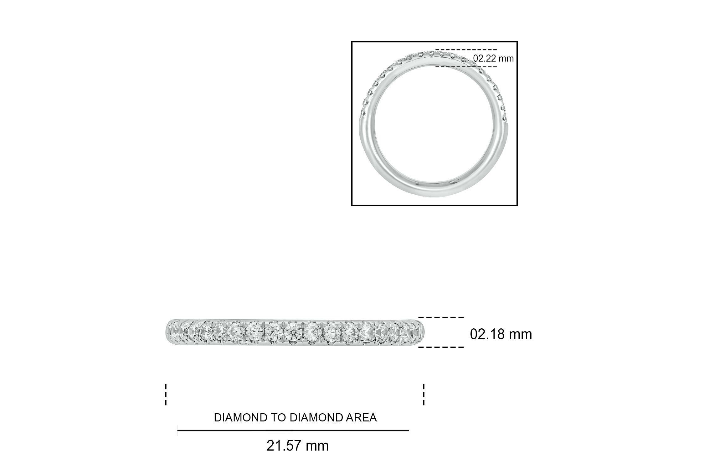 1/4 ct. t.w. Diamond Anniversary Band in 10K Gold