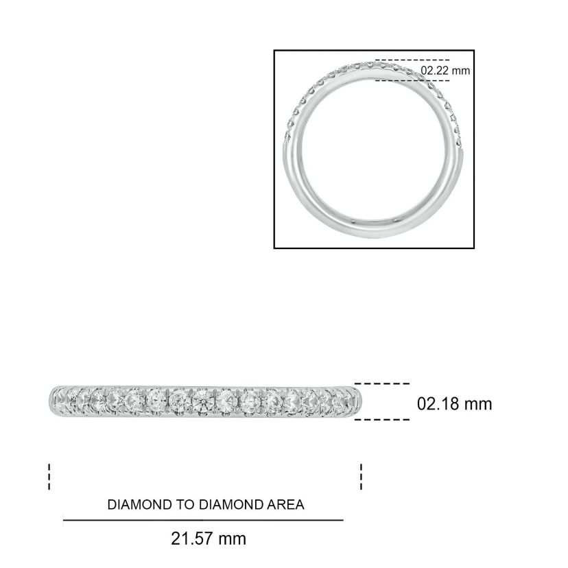 1/4 ct. t.w. Diamond Anniversary Band in 10K Gold