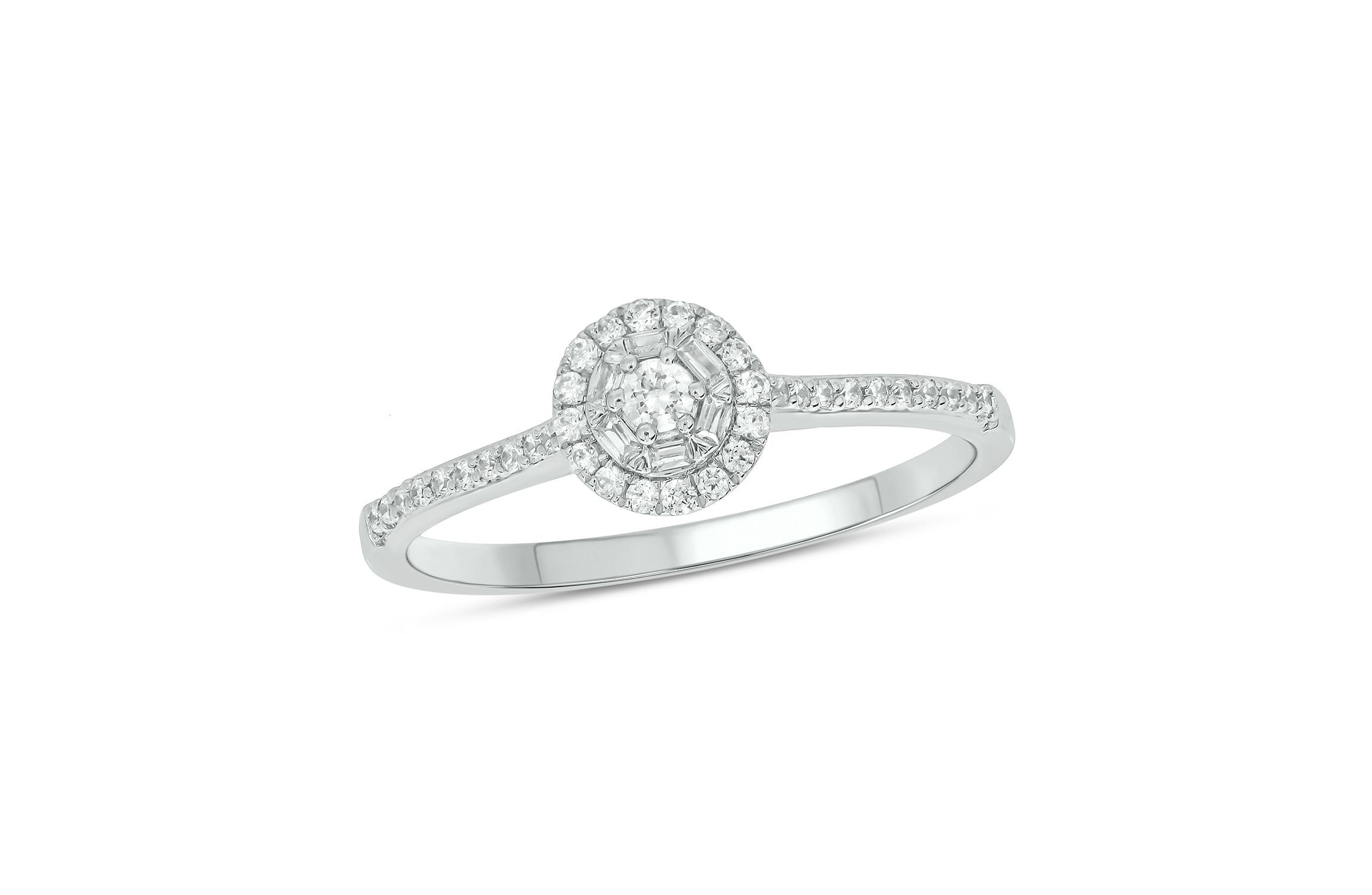 1/4 ct. t.w. Diamond Engagement Ring In 10K Gold