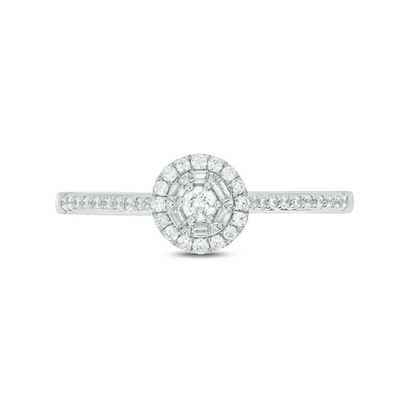 1/4 ct. t.w. Diamond Engagement Ring In 10K Gold