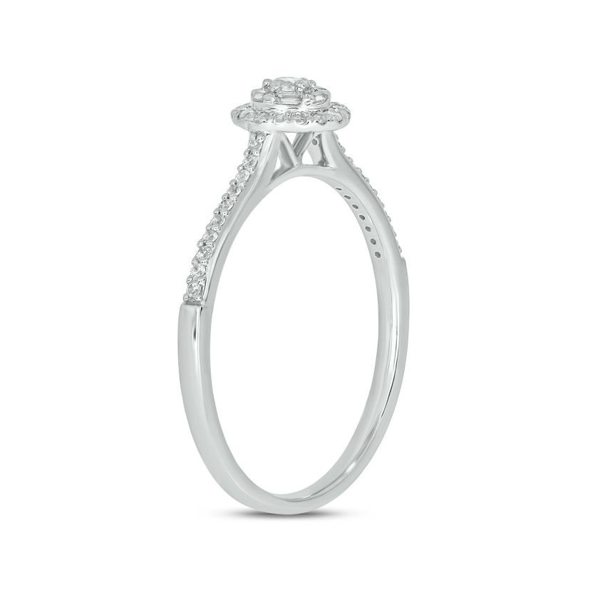 1/4 ct. t.w. Diamond Engagement Ring In 10K Gold