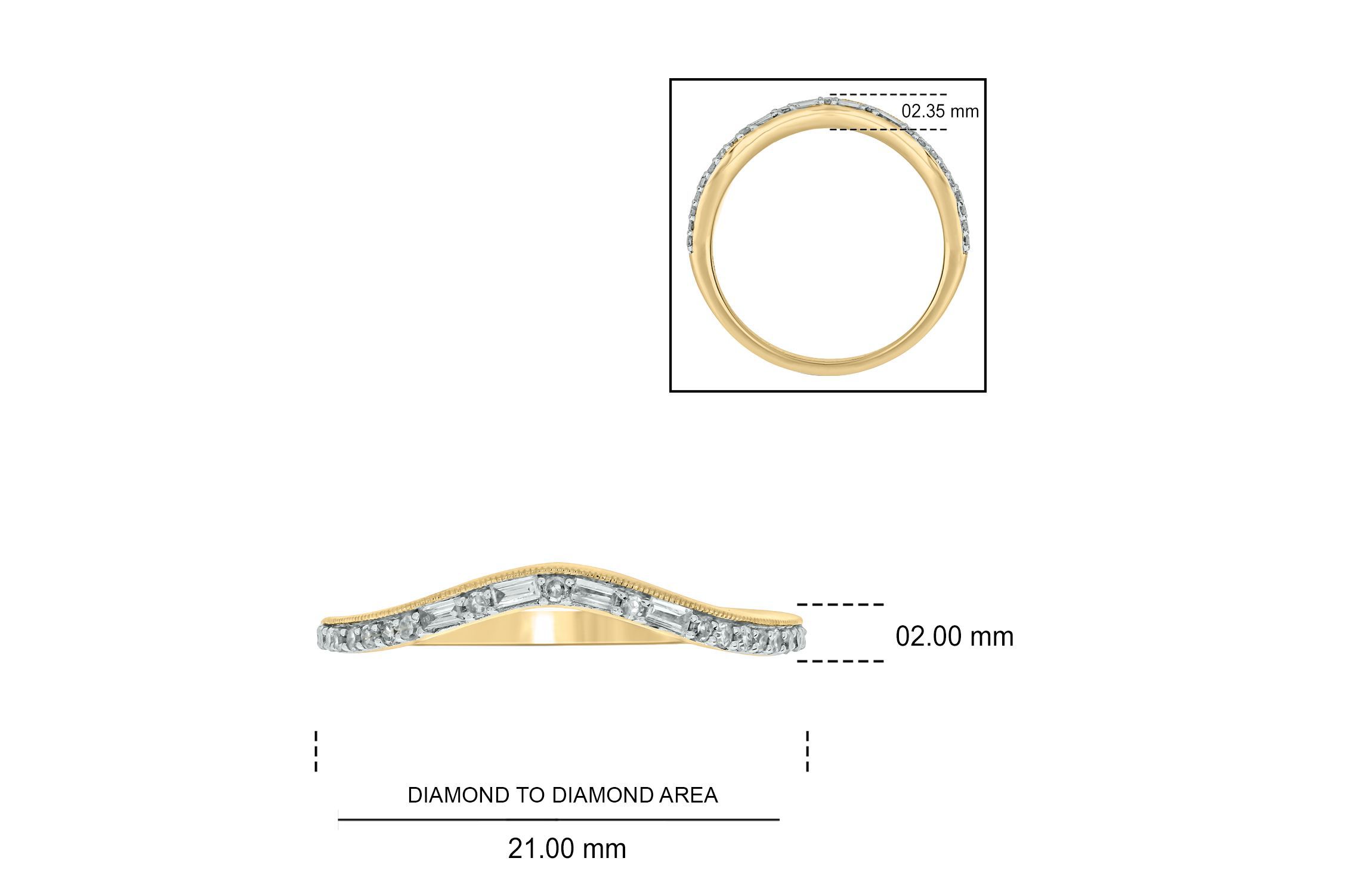 1/6 ct. t.w. Diamond Anniversary Band in 10K Gold