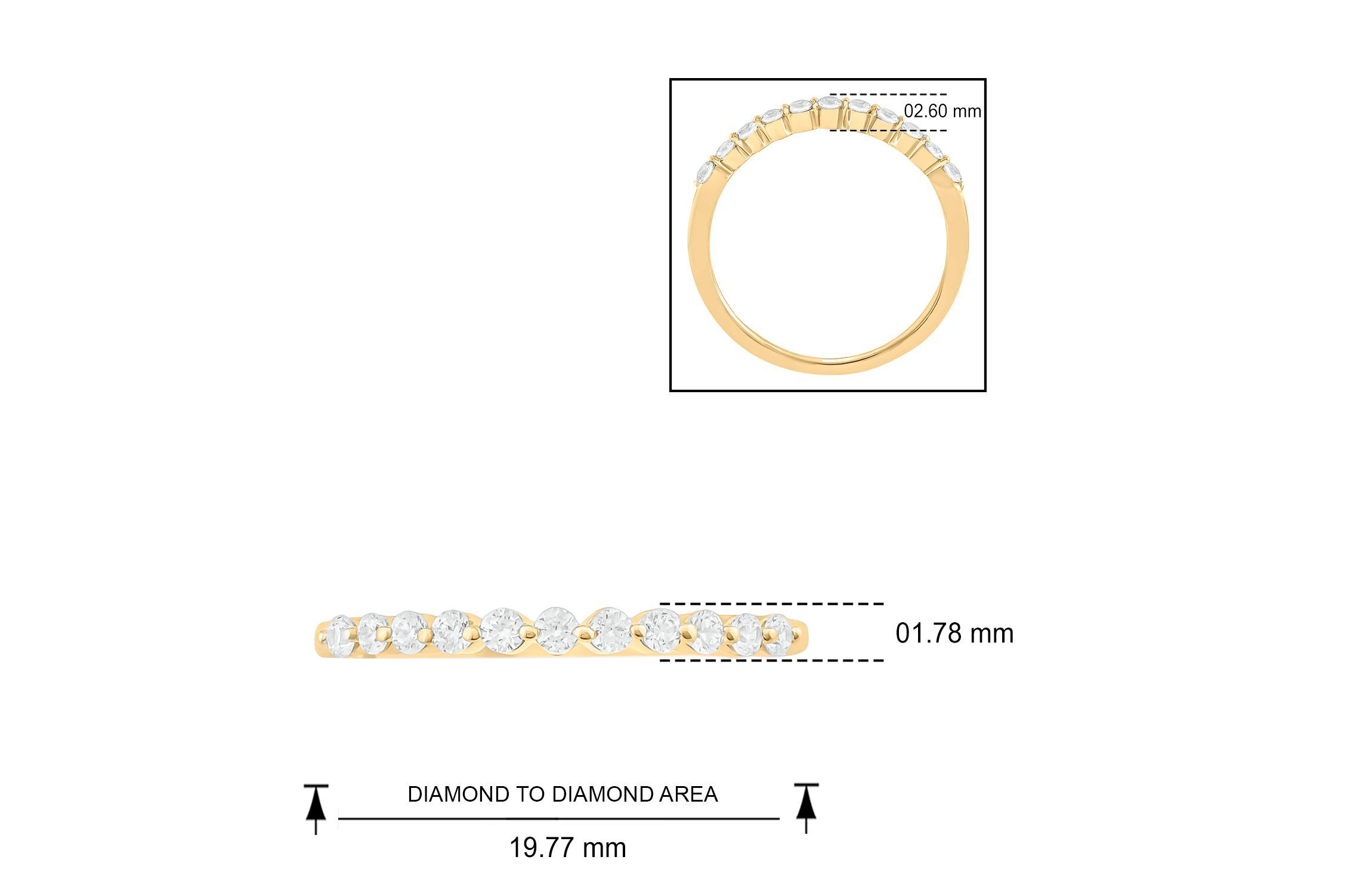 1/4 ct. t.w. Diamond Anniversary Band in 10K Gold
