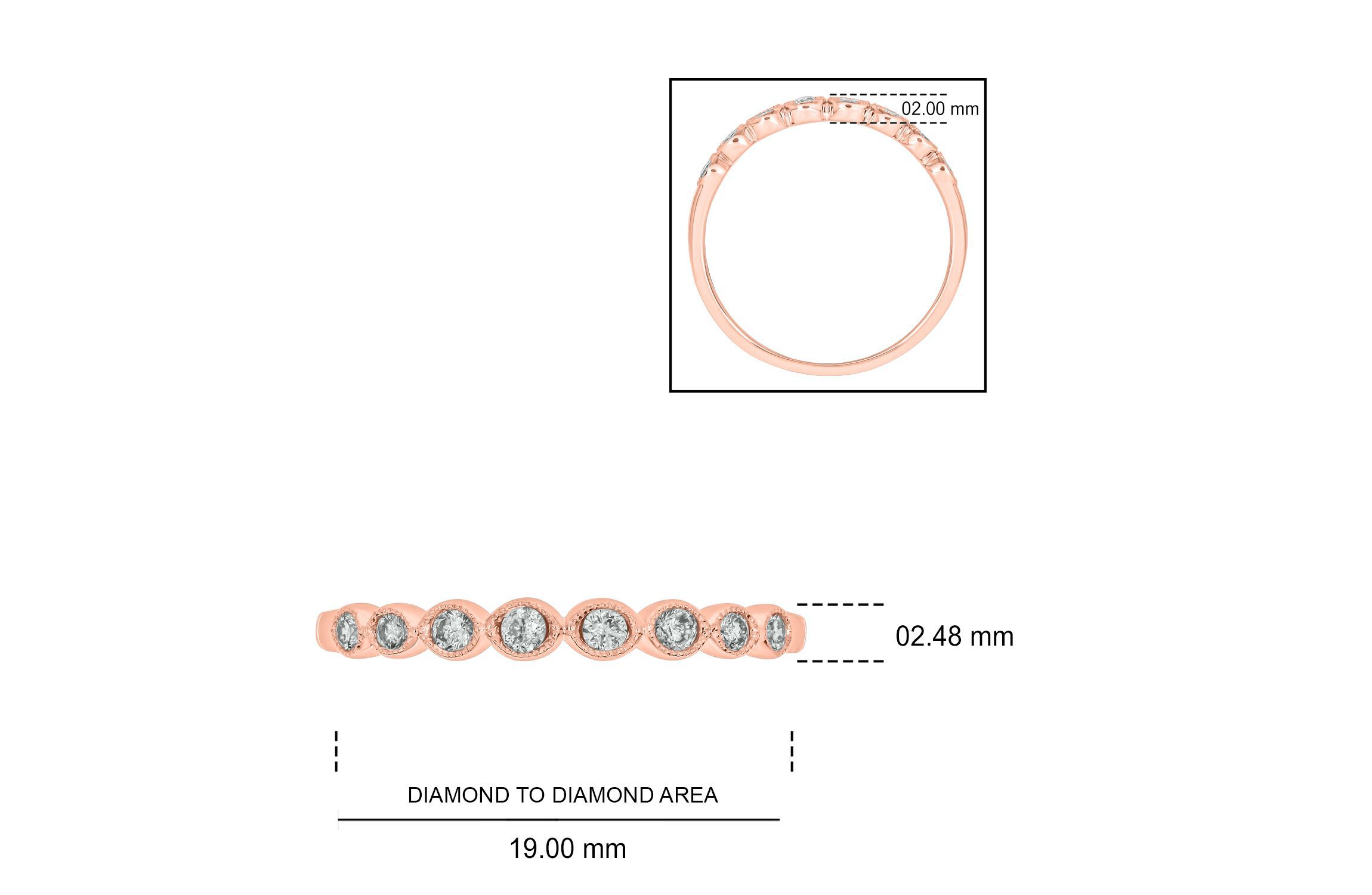 1/6 ct. t.w. Diamond Anniversary Band in 10K Gold