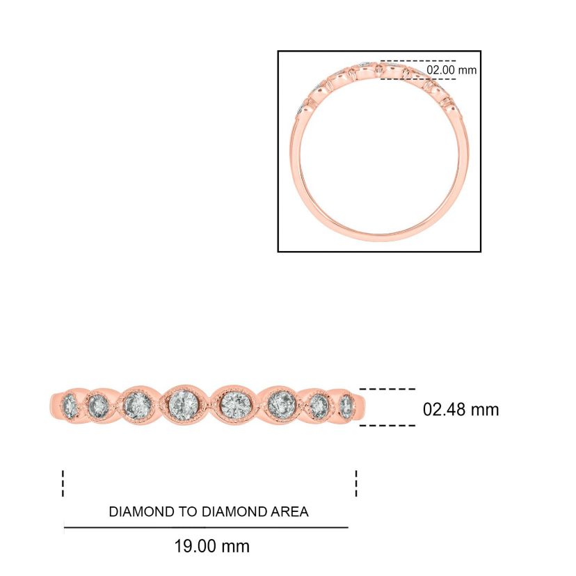 1/6 ct. t.w. Diamond Anniversary Band in 10K Gold