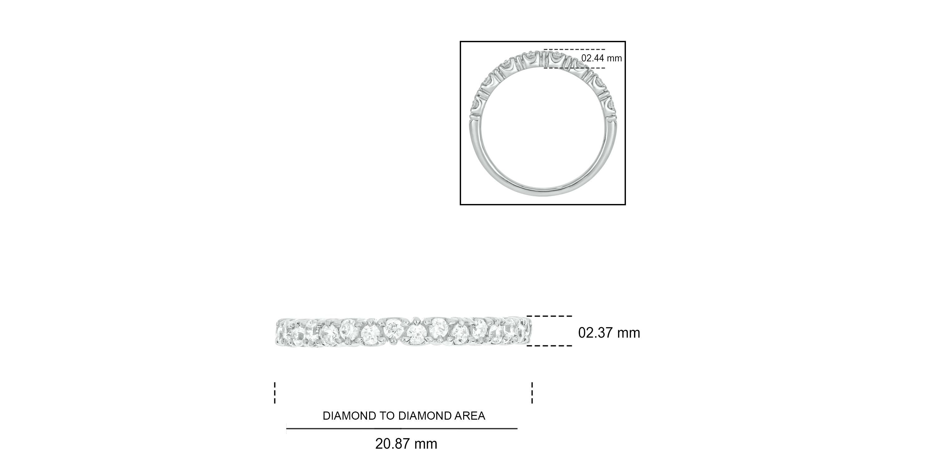 1/3 ct. t.w. Diamond Anniversary Band in 14K Gold