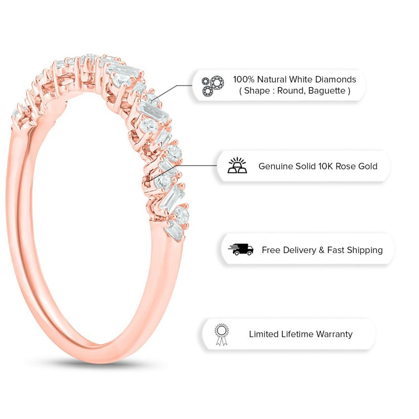 1/5 ct. t.w. Diamond Anniversary Band in 10K Gold